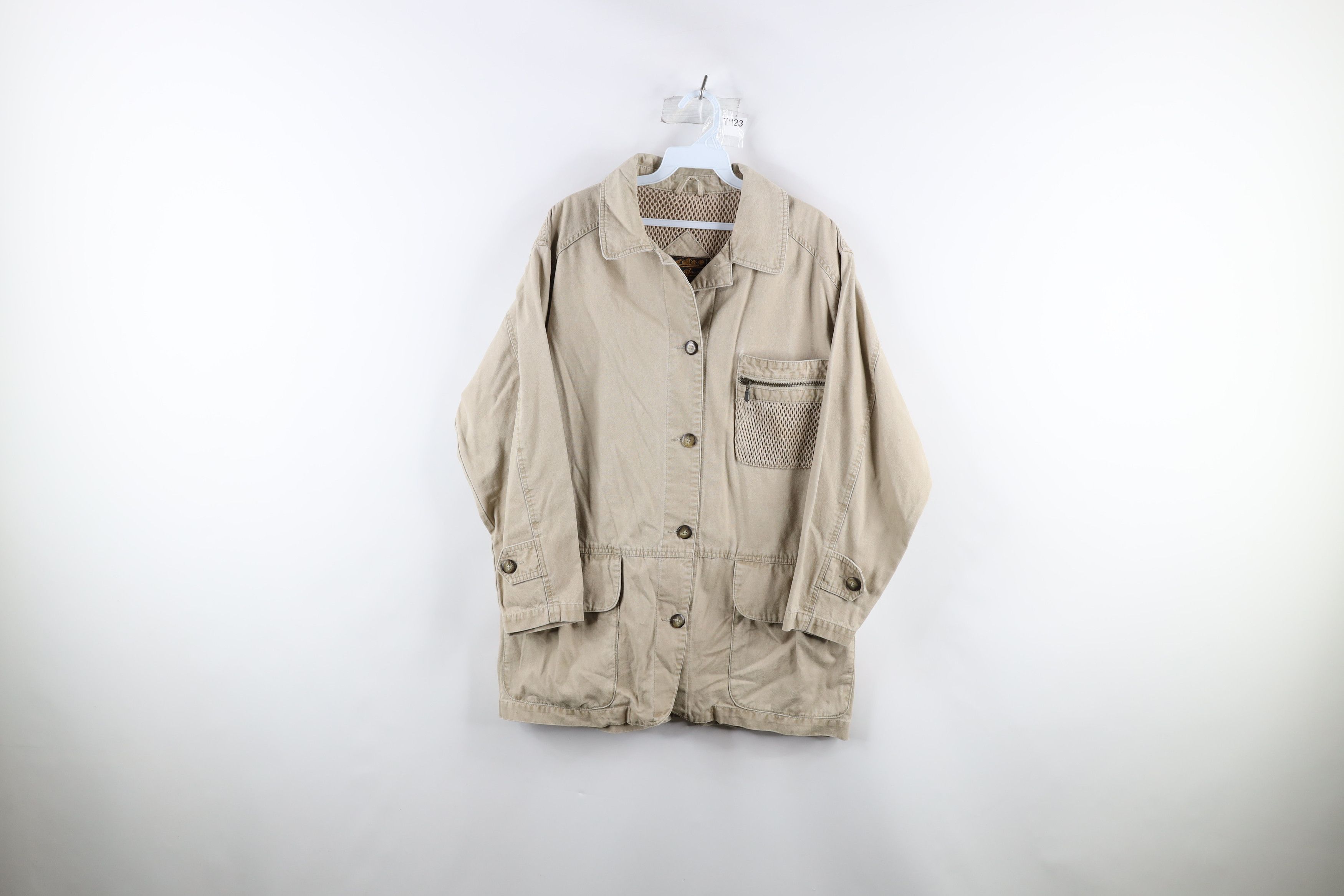 Tribal Textured Cord Nomads Cord Shacket Vintage 90s Eddie Bauer