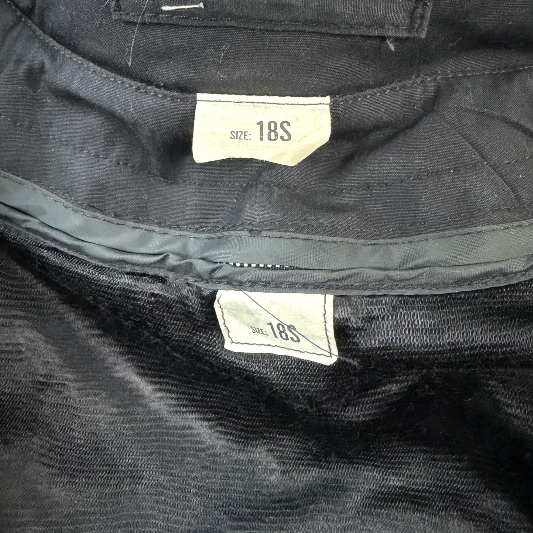Vintage VINTAGE US Army Coat Womens 18 S Black Lined All Weather Removable Liner 90s USA Size XL / US 12-14 / IT 48-50 - 6 Thumbnail