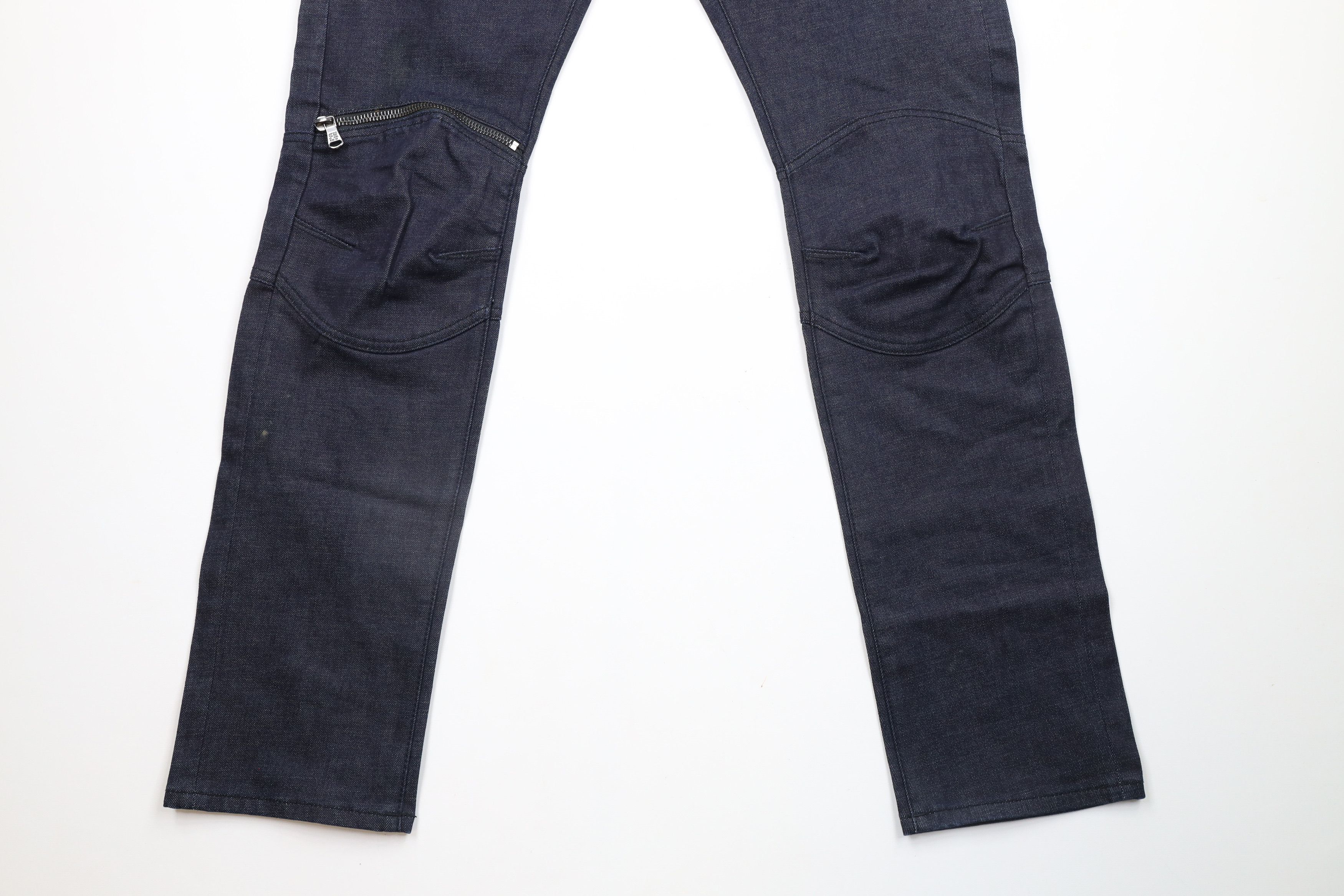 Cult Of Individuality × Vintage Cult of Individuality Denim Double Knee Greaser Moto Jeans Size US 32 / EU 48 - 4 Thumbnail
