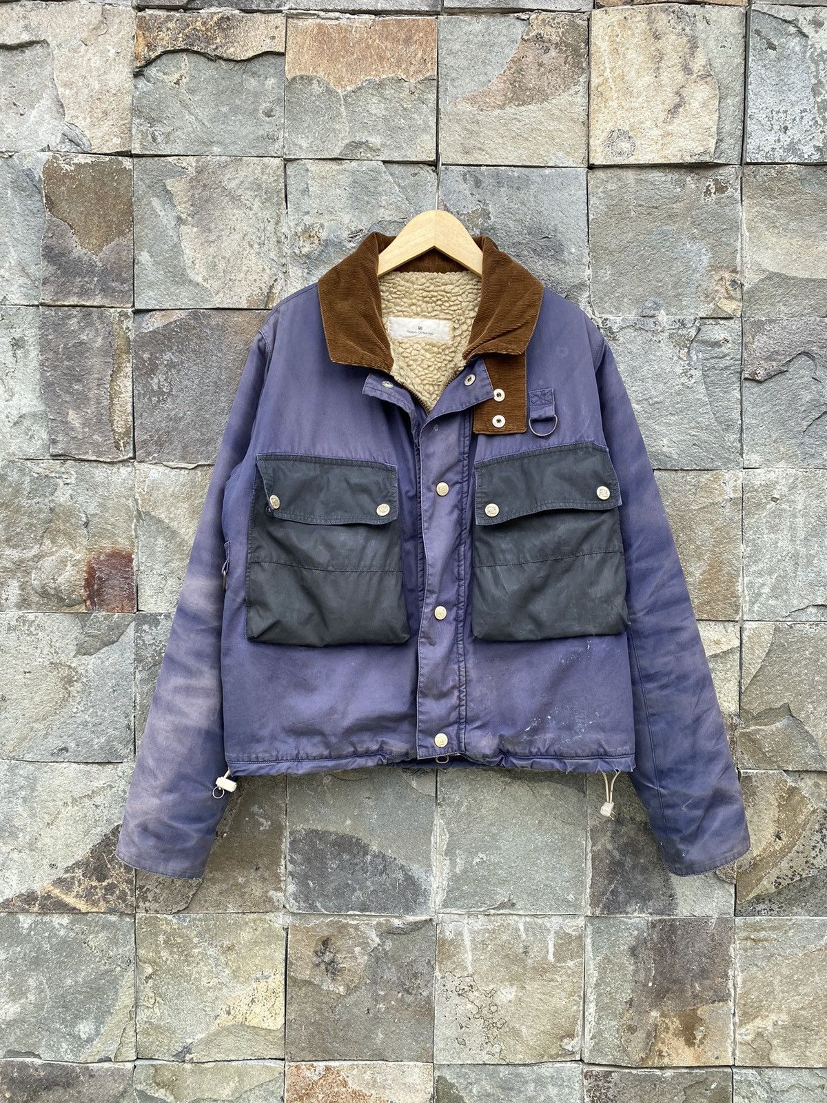 Japanese Brand Sun Faded Pascal Doquino Hunting Jacket Distressed Size US M / EU 48-50 / 2 - 1 Thumbnail