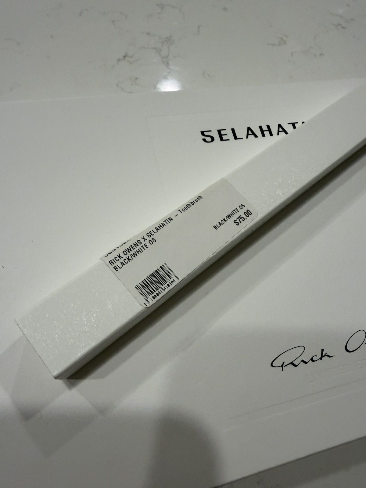 Rick Owens SELAHATIN HORN TOOTHBRUSH Size ONE SIZE - 3 Thumbnail