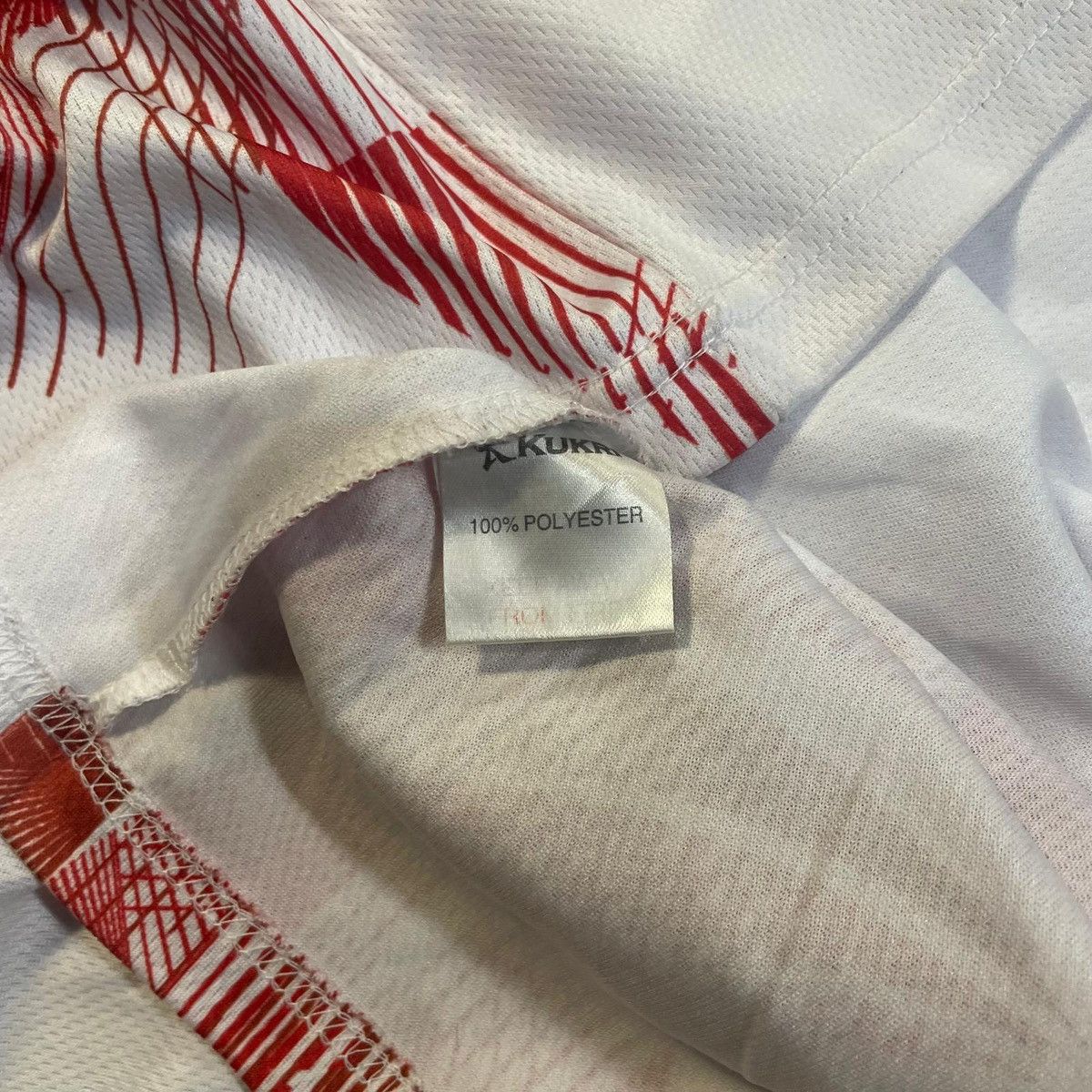 Other Hong Kong Rugby Kukri white red shirt jersey tee t-shirt Size US L / EU 52-54 / 3 - 8 Thumbnail