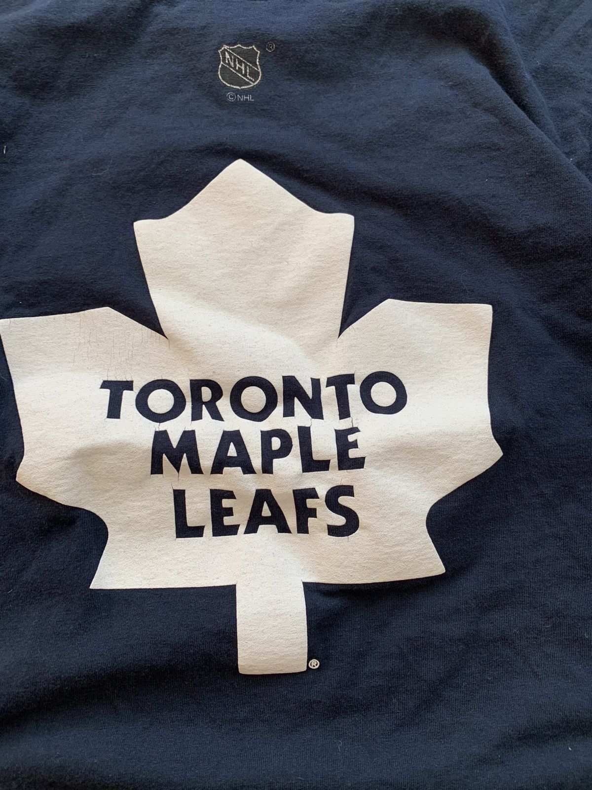 NHL 🔥VINTAGE TORONTO MAPLE LEAFS 00’s CCM NHL T-Shirt Size US M / EU 48-50 / 2 - 2 Thumbnail
