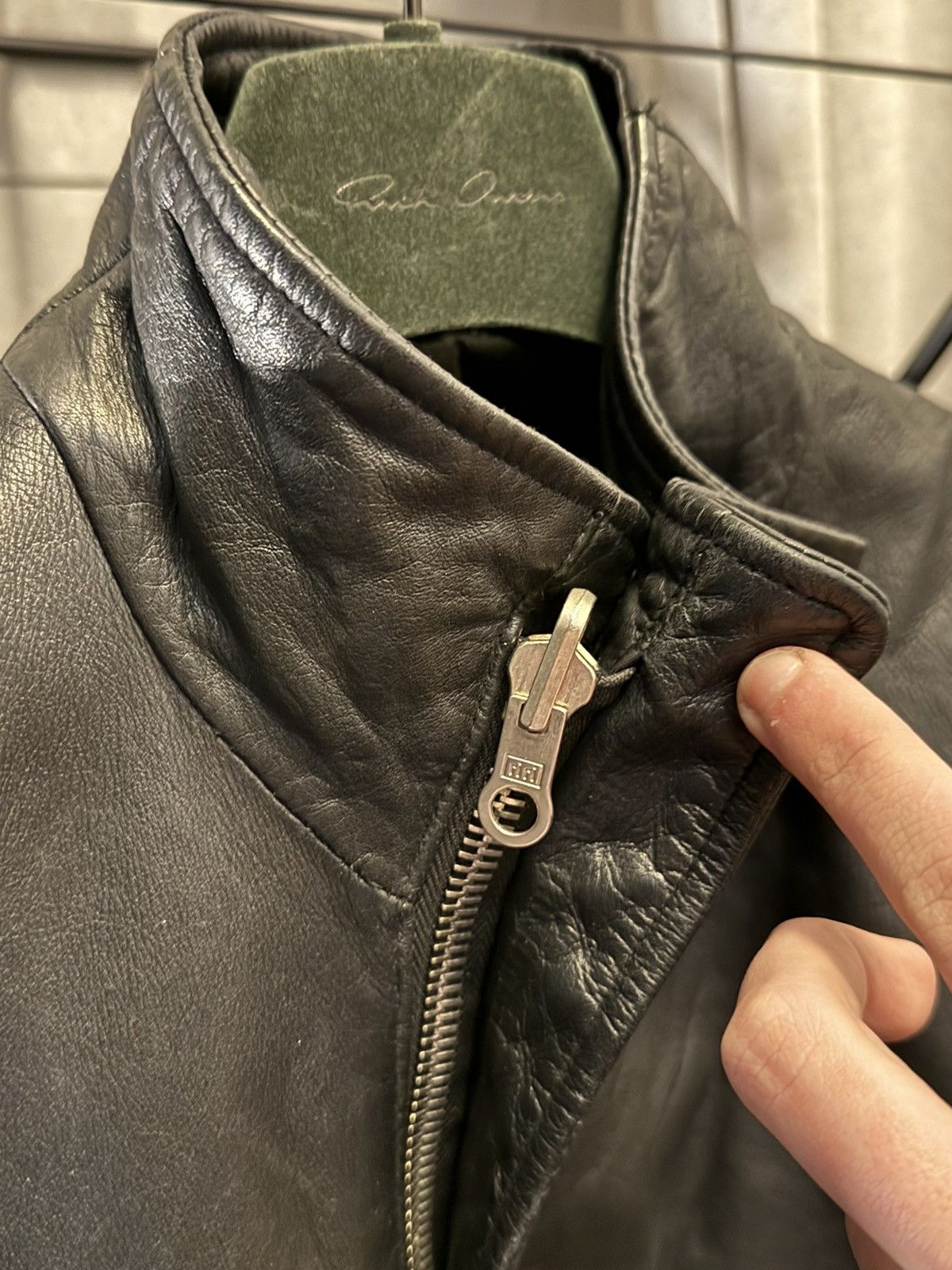 Japanese Brand Carol christian poell inspired leather jacket ccp guidi Size US M / EU 48-50 / 2 - 5 Thumbnail