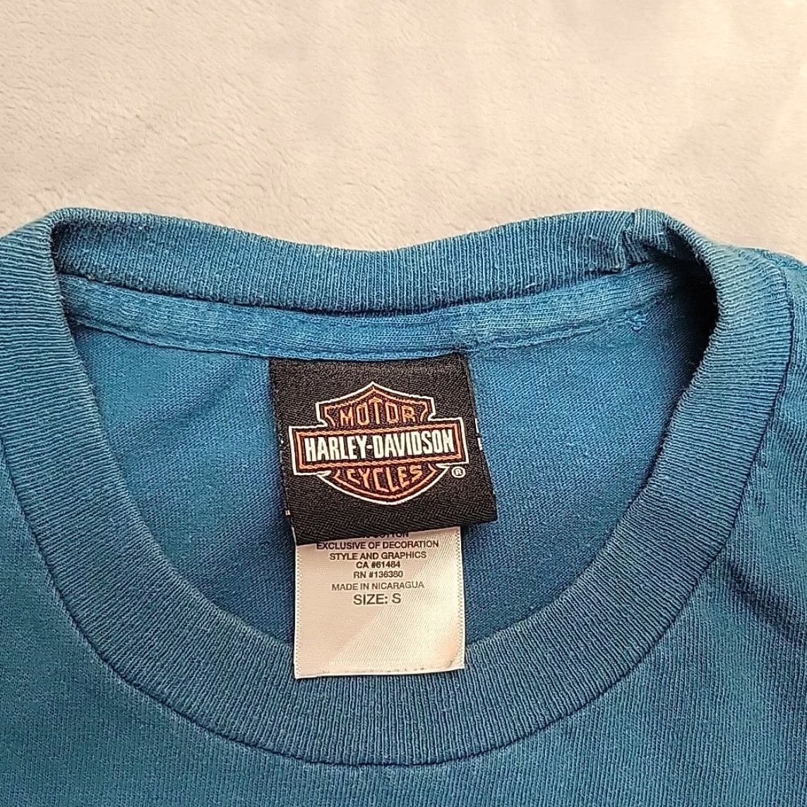 Harley Davidson VINTAGE Harley-Davidson Shirt Mens S Blue Eagle Fresno California Mathews Shirt Mens S Blue Eagle Fresno California Mathews Size US S / EU 44-46 / 1 - 3 Thumbnail