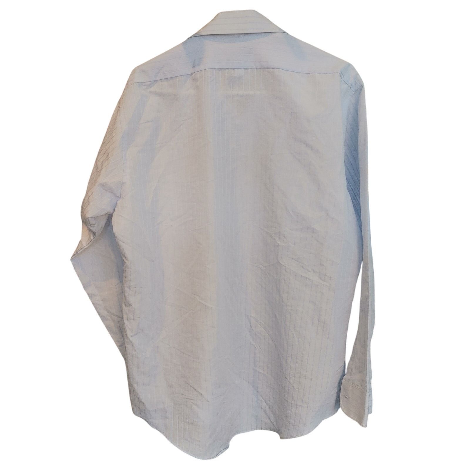 Van Heusen Editions by Van Heusen Men's 16.5 Blue Dress Shirt Size US M / EU 48-50 / 2 - 2 Thumbnail