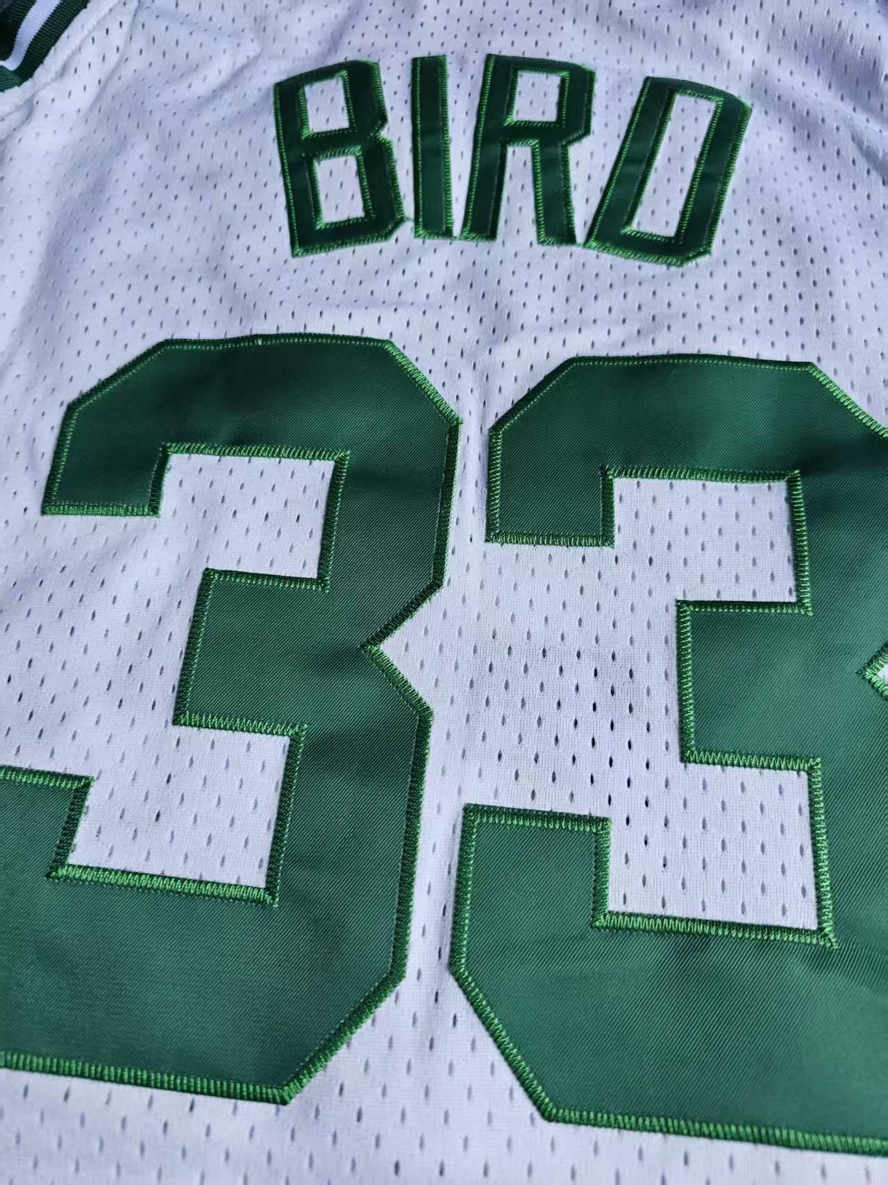 NBA 1985 86 Boston Celtics 33 Larry Bird Jersey White Size US M / EU 48-50 / 2 - 3 Thumbnail