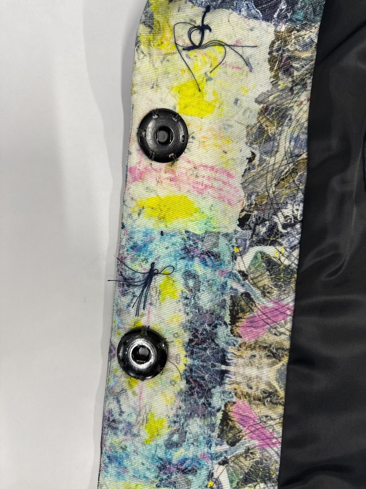Other Hand Painted Blazer with Charms Size 50S - 6 Thumbnail