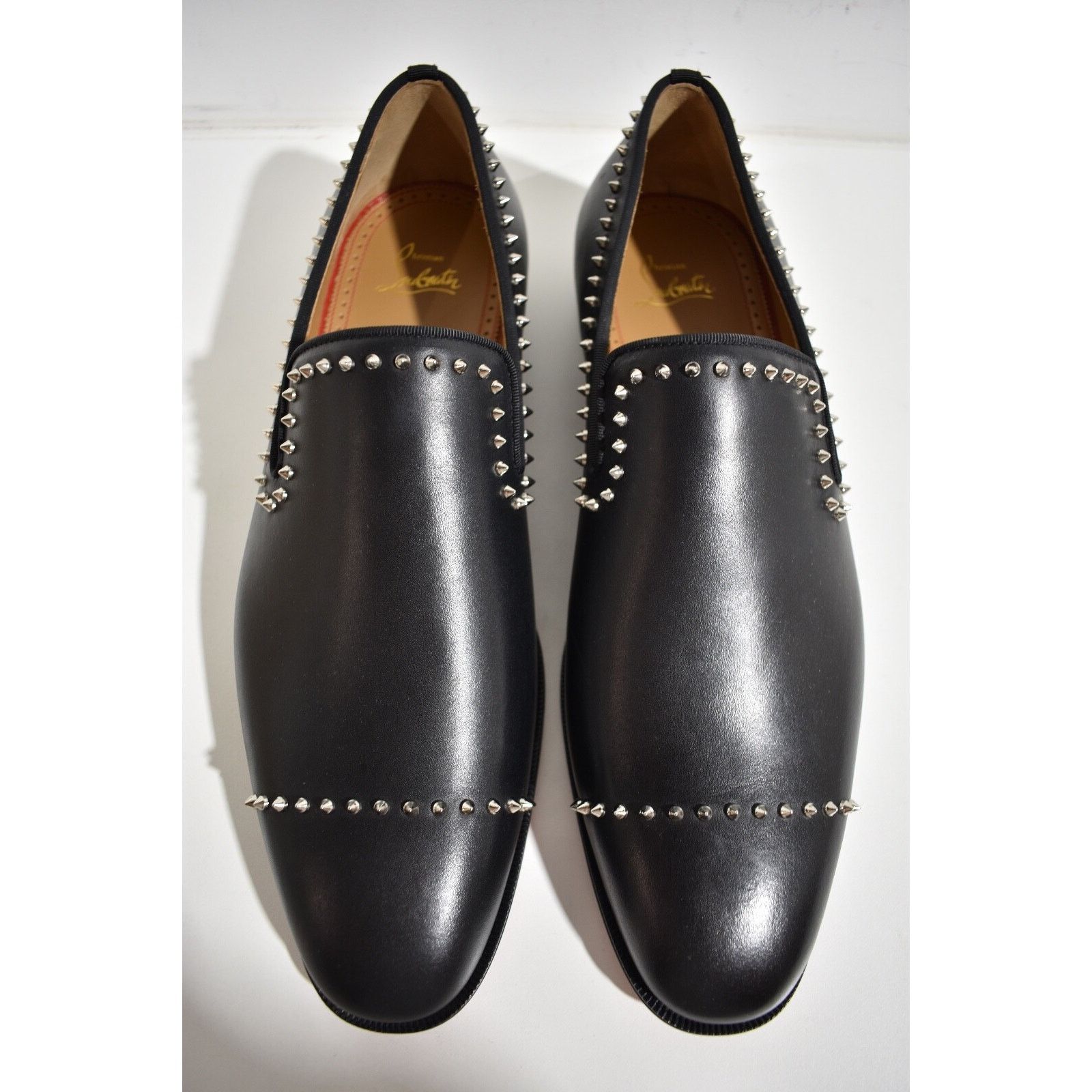 Christian Louboutin Christian Louboutin Calf Leather Spike Dress Loafer 42 9 Size US 9 / EU 42 - 7 Thumbnail
