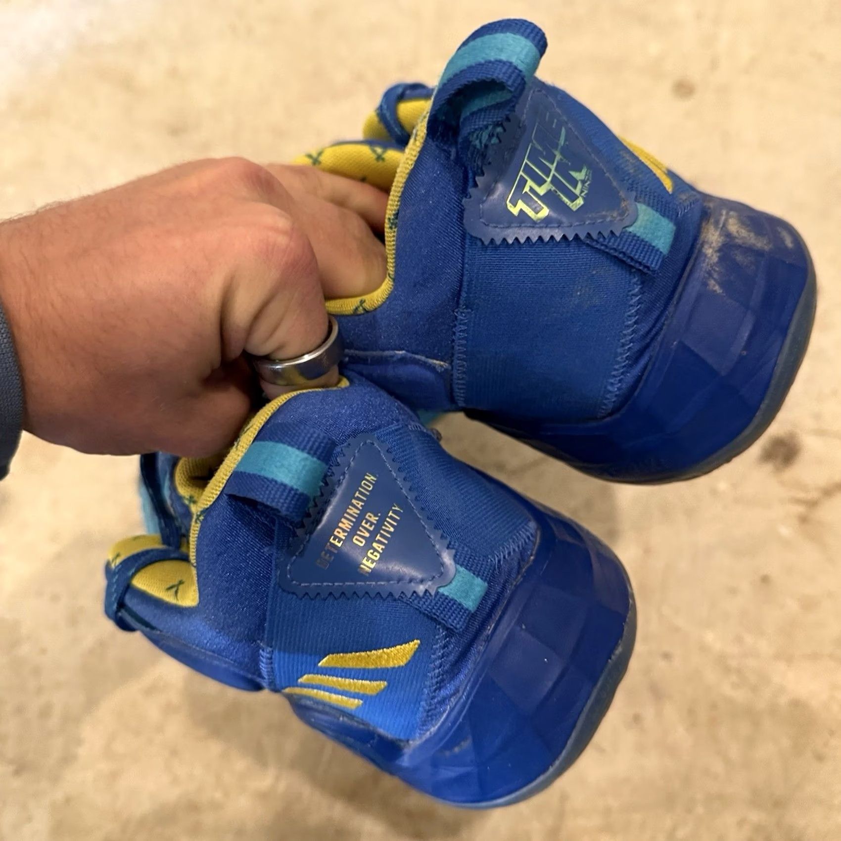 Adidas Adidas X Ninja Time In DON Issue 3 GW3951 Mens Size 10.5 Blue Bright Yellow Sneakers Size US 10 / EU 43 - 7 Thumbnail