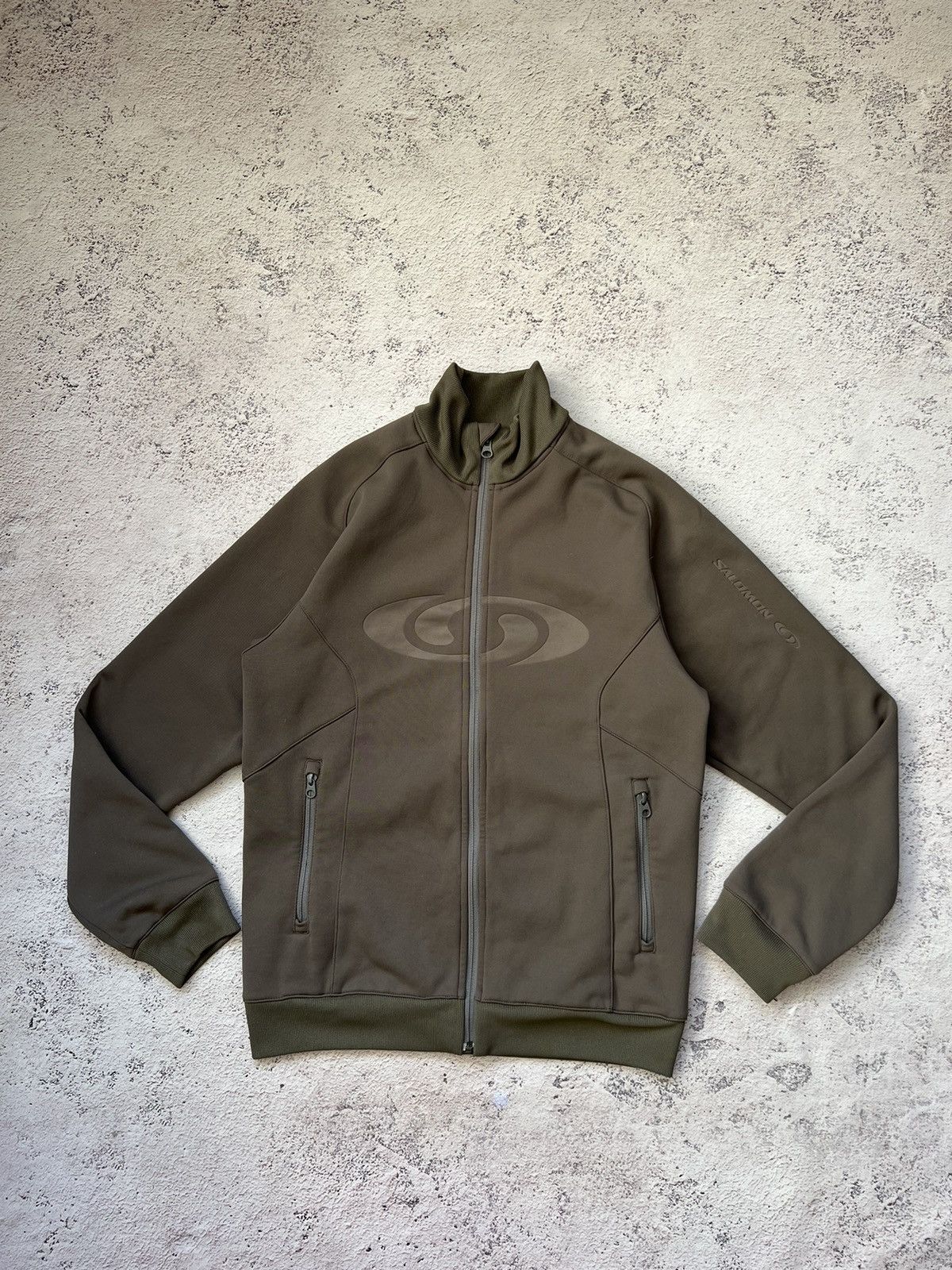 Salomon × Vintage Salomon Softshell Full Zip Jacket Gorpcore Size US S / EU 44-46 / 1 - 2 Thumbnail