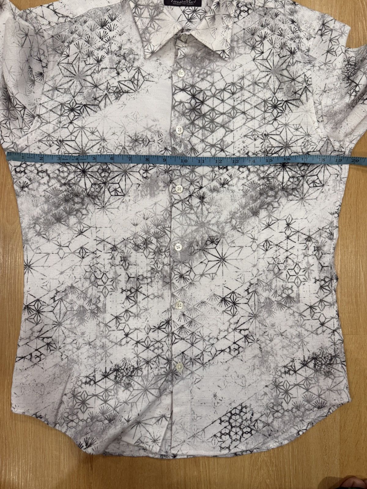 Tornado Mart Japanese Tornado Mart Monogram Shirt Size US M / EU 48-50 / 2 - 16 Thumbnail