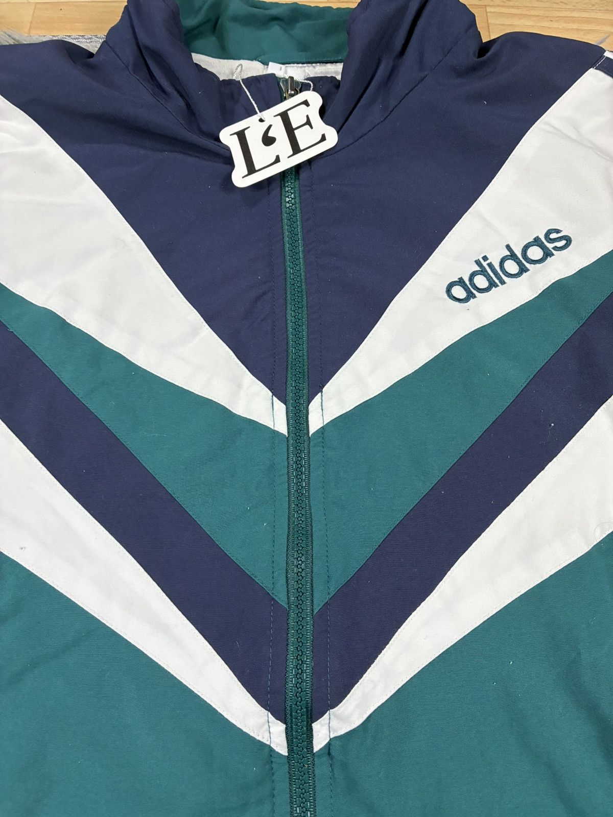 Adidas Mens Adidas Nylon Vintage 90s Tracksuit Set Size M-L Size US M / EU 48-50 / 2 - 4 Thumbnail