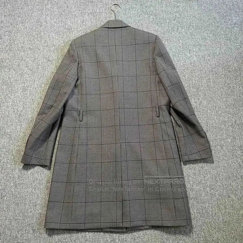 Dior Dior Coffee Wool Houndstooth Long Coat . Size US XL / EU 56 / 4 - 3 Thumbnail