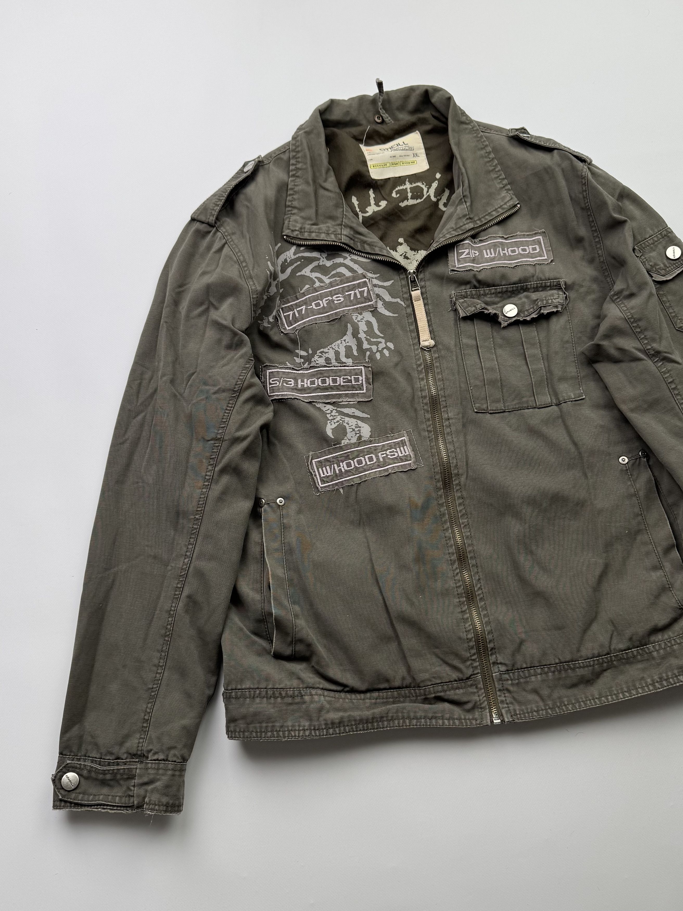 Vintage Vintage Distressed Jacket B579(V86)E2 Size US XXL / EU 58 / 5 - 2 Thumbnail