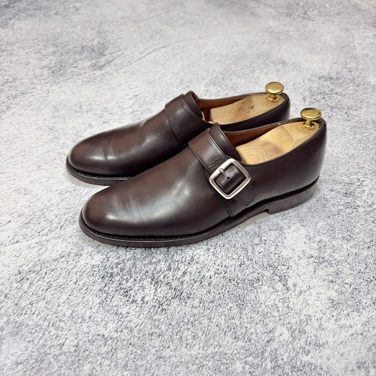 Church's × Handmade Church’s Abington Monk Straps US8.5 UK7.5F EU41.5 Size US 8.5 / EU 41-42 - 1 Thumbnail