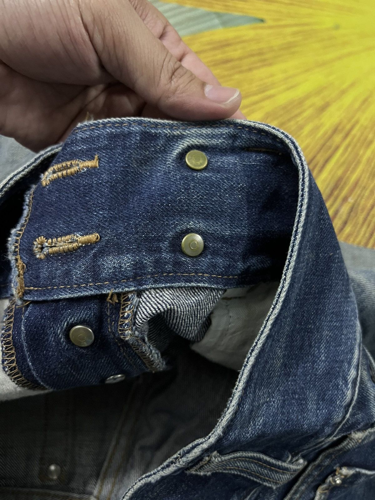 CABANE de ZUCCa 💥Vintage Cabane De Zucca Cropped Selvedge Jean Size US 28 / EU 44 - 18 Thumbnail