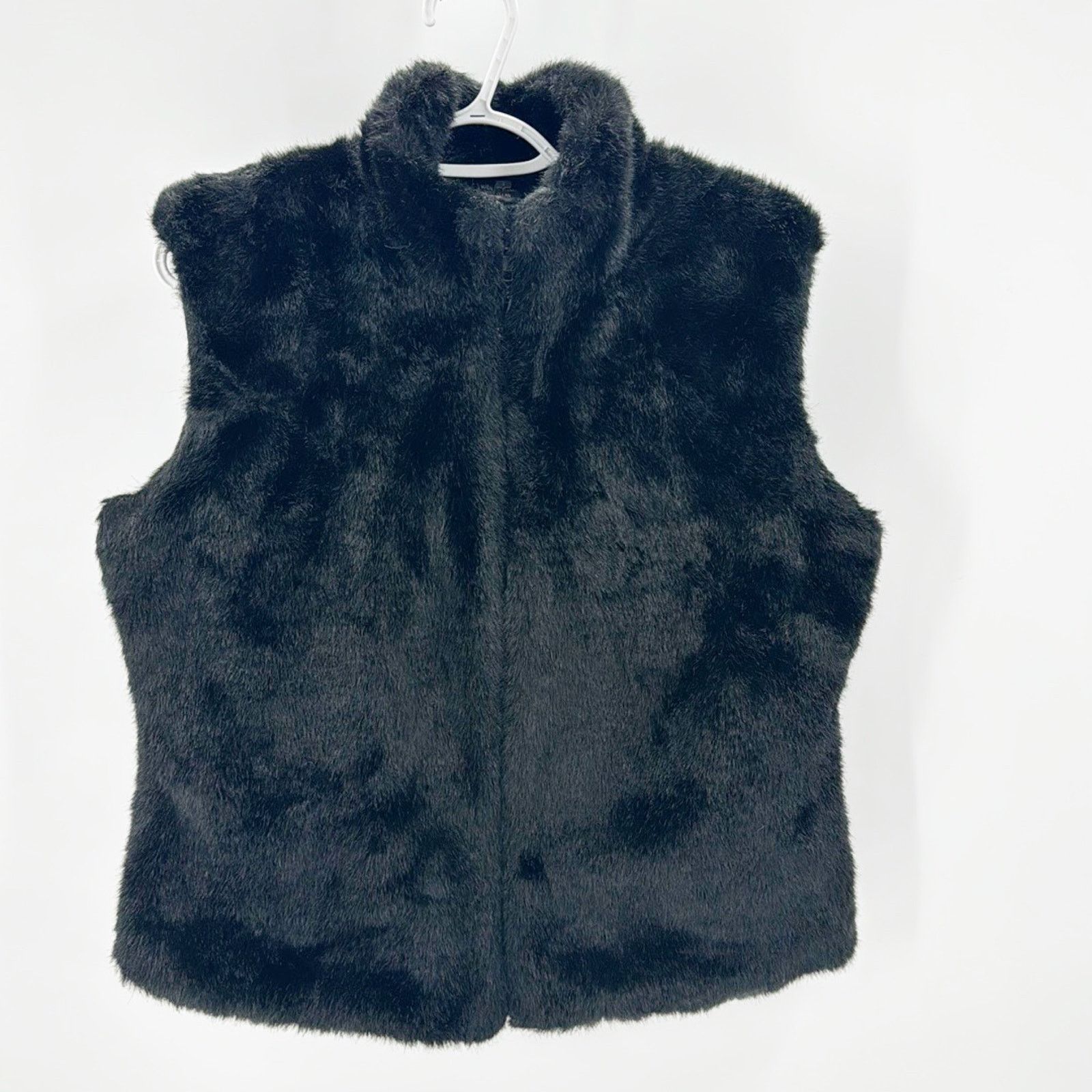 Other Cejon Black Faux Fur Vest Size L western cabin chic Size L / US 10 / IT 46 - 1 Thumbnail