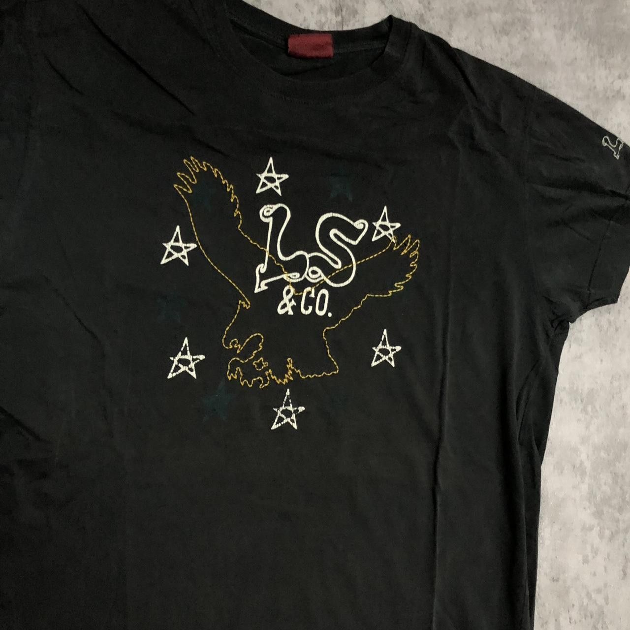 Fruit Of The Loom Black LS & Co. Eagle T-shirt #skater Size US M / EU 48-50 / 2 - 2 Thumbnail