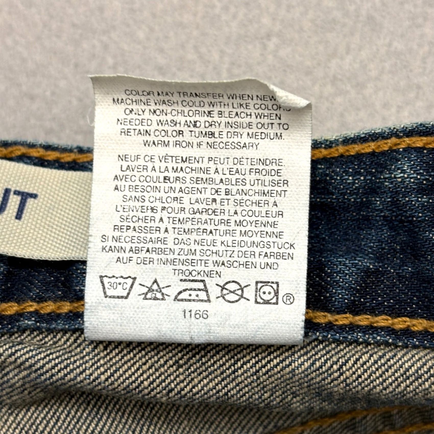 Gap VINTAGE Gap Bootcut Jeans Mid Rise Blue Medium Wash 14 Tall Long Denim Women Shoes? Size 36" / US 14 / IT 50 - 5 Thumbnail
