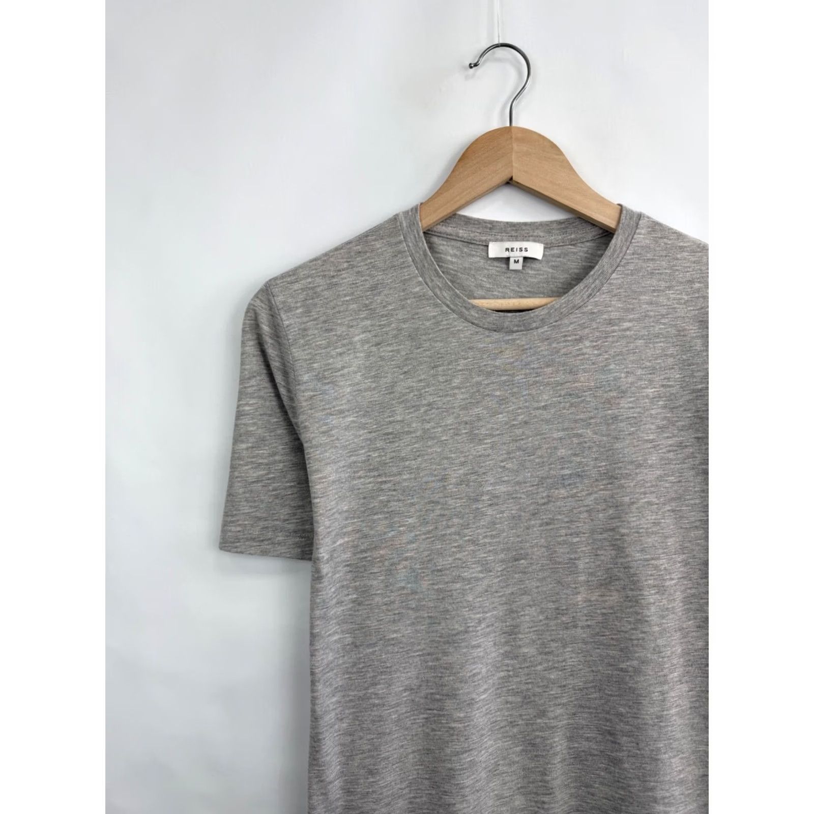 Reiss Reiss Luxury T-Shirt Retro Hype Y2K Gray M Mens Shirt Size US M / EU 48-50 / 2 - 3 Thumbnail