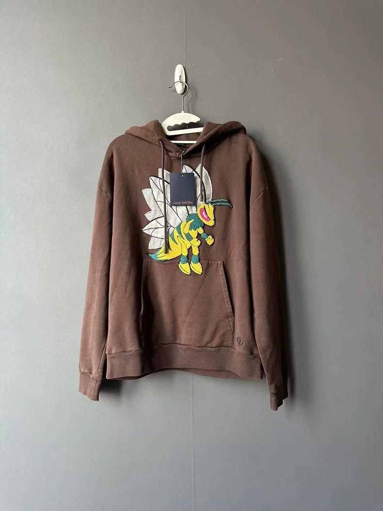 Louis Vuitton Louis Vuitton Brown Bee Hoodie 2501-Nextarrow Size US M / EU 48-50 / 2 - 1 Thumbnail