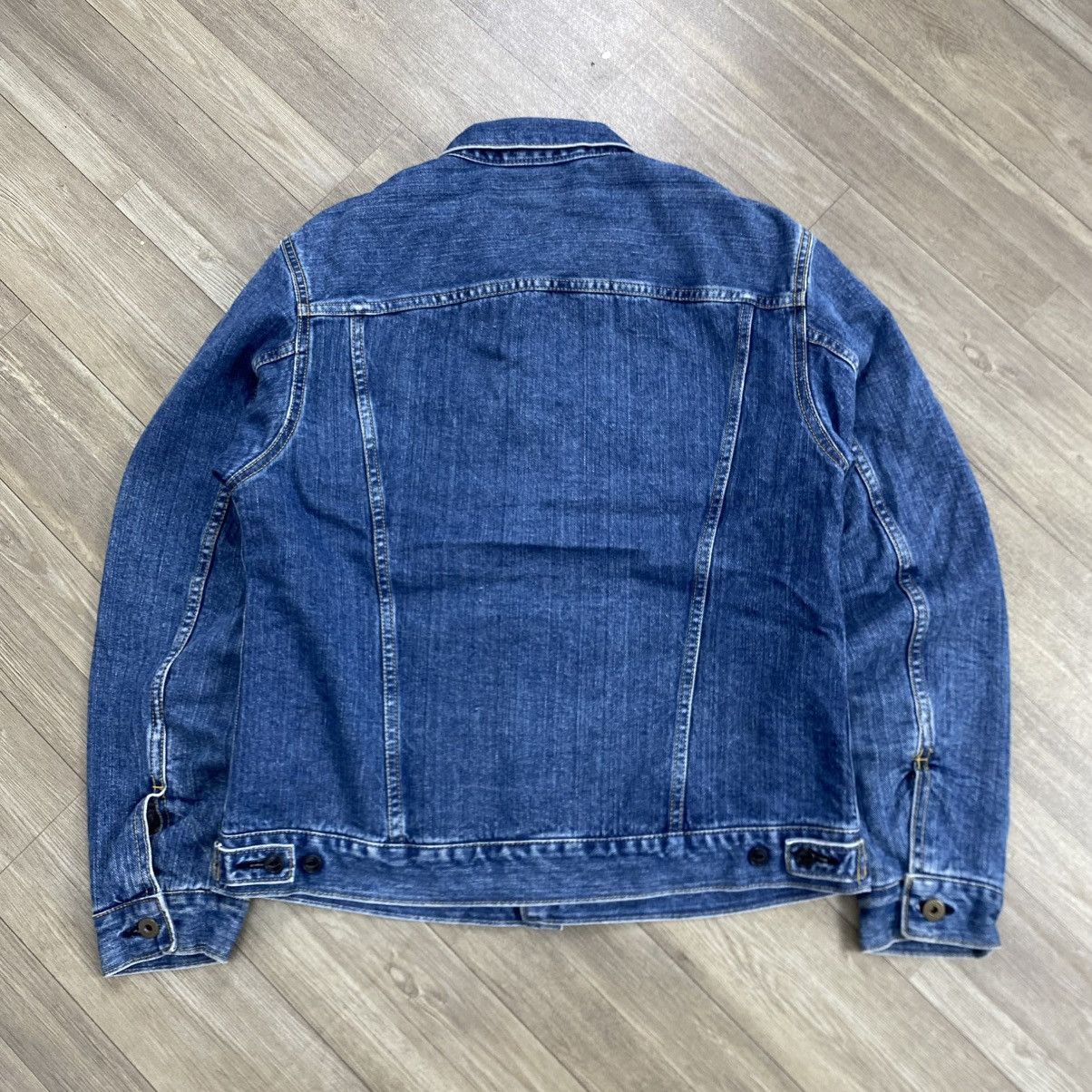 Edwin 1990s Vintage Edwin Blanket Japanese Denim Jacket Sugar Cane Size US M / EU 48-50 / 2 - 9 Thumbnail