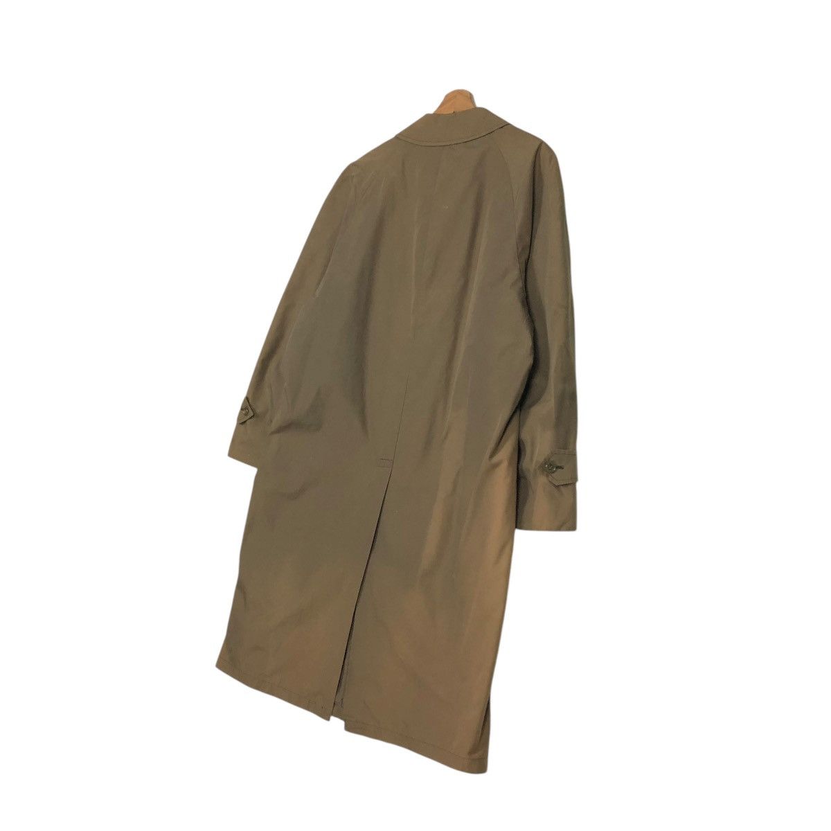 Burberry 🔥VINTAGE LONG JACKET BURBERRYS MADE IN ENGLAND RICH BROWN Size US M / EU 48-50 / 2 - 12 Thumbnail