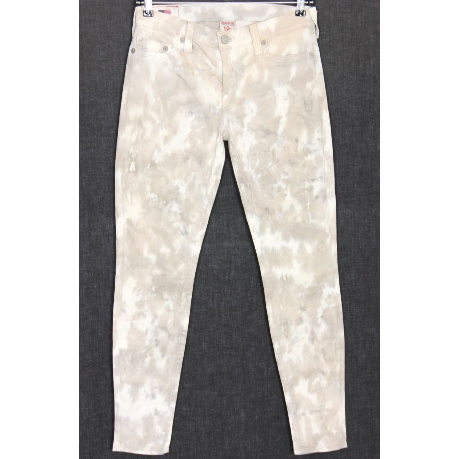 True Religion TRUE RELIGION HALLE Stretch Skinny Jeans Women Size 30 DZ529 Slim Denim Multicoloured 30in Inseam Mens Womens Girls Boys Size 30" / US 8 / IT 44 - 2 Thumbnail