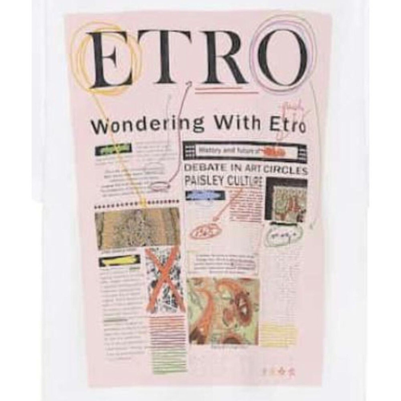 Etro Etro archive print cotton tee White Size 10 Size L / US 10 / IT 46 - 8 Thumbnail