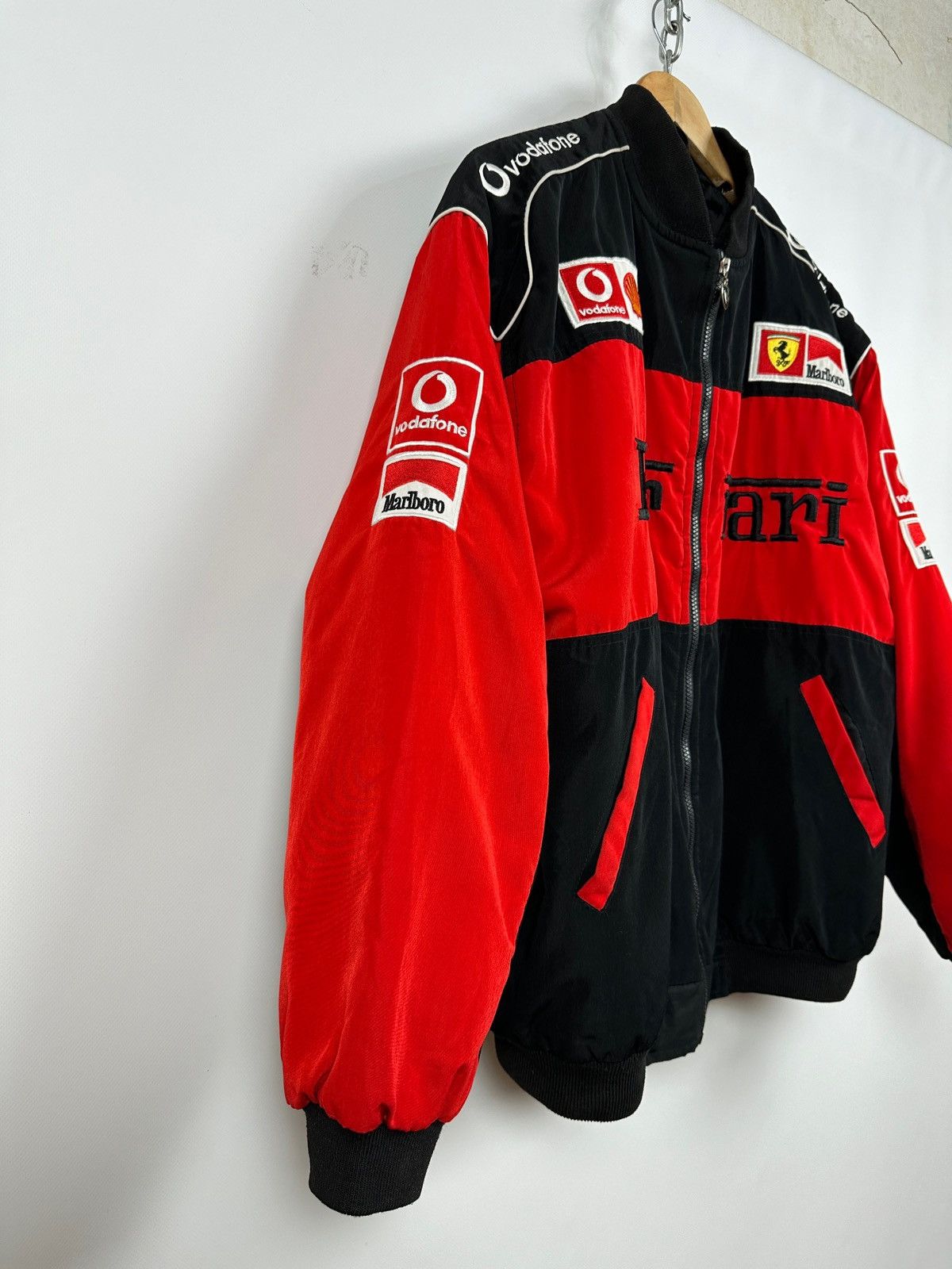 Ferrari Vintage Ferrari Michael Schumacher F1 Marlboro Racing Jacket Size US XL / EU 56 / 4 - 7 Thumbnail