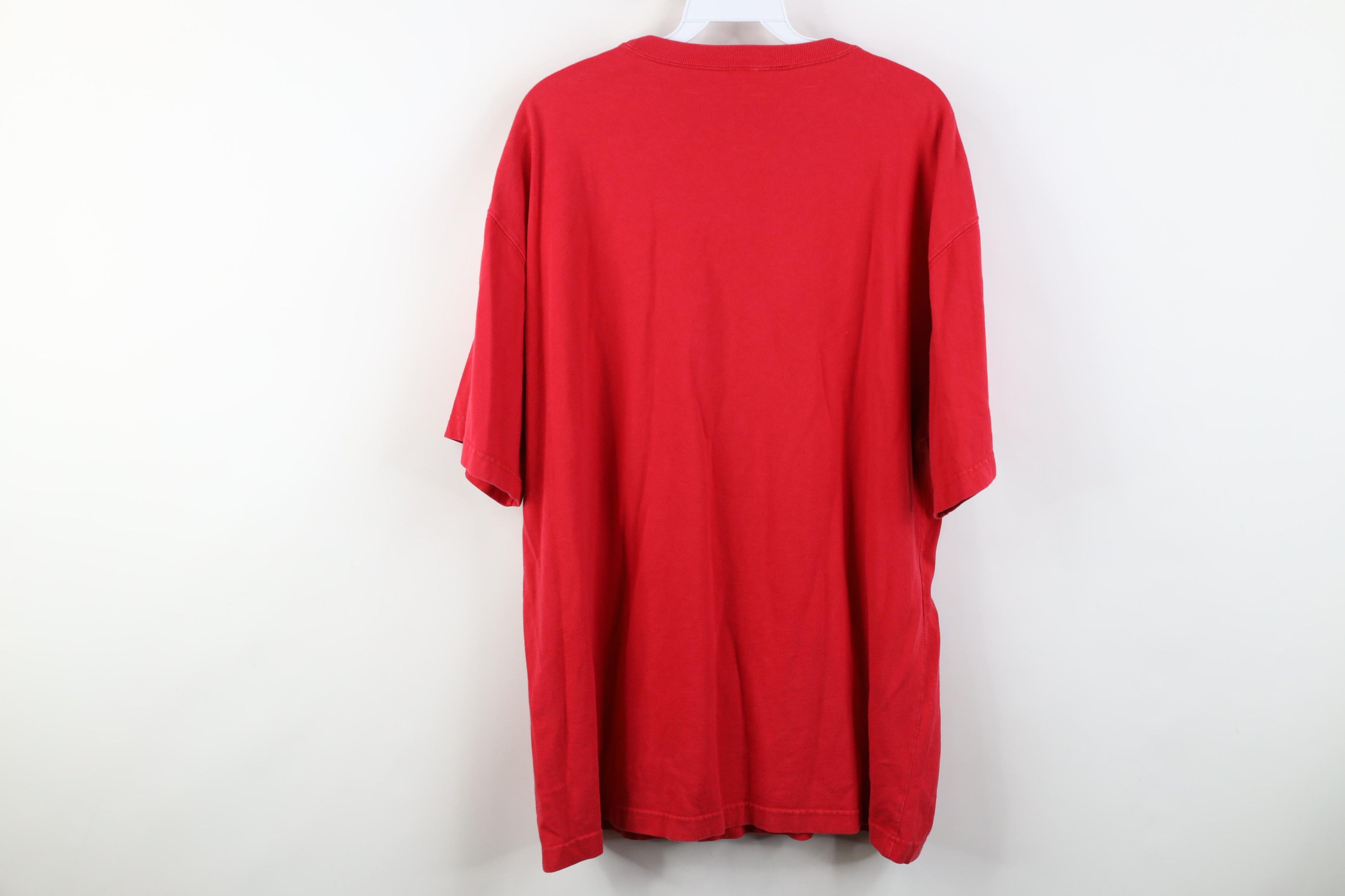 Vintage Vintage 90s Looney Tunes Bugs Bunny and Friends T-Shirt Red Size US XL / EU 56 / 4 - 12 Thumbnail