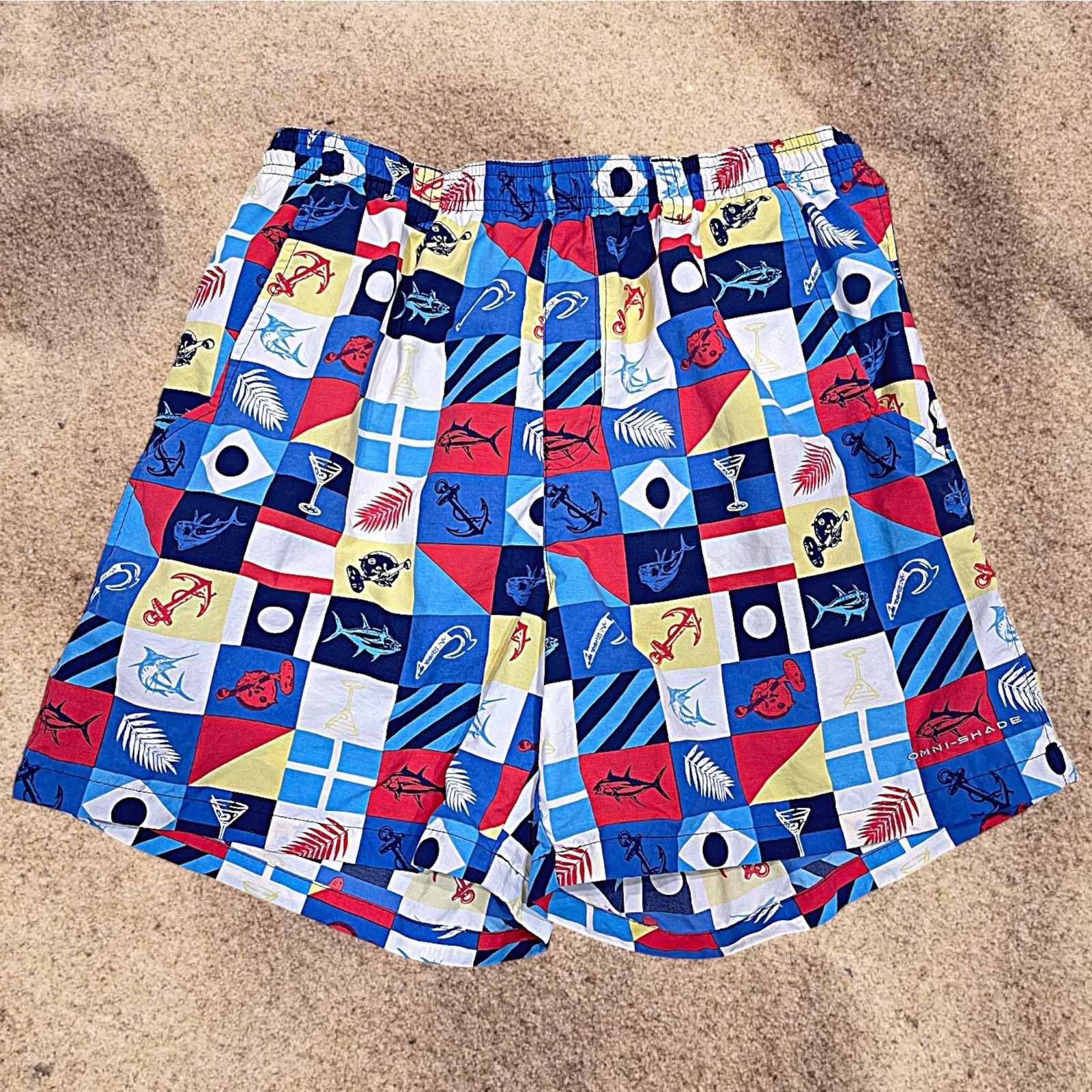 Columbia COLUMBIA PFG Backcast II Printed Swim Trunks Mens Medium Size US 30 / EU 46 - 1 Thumbnail