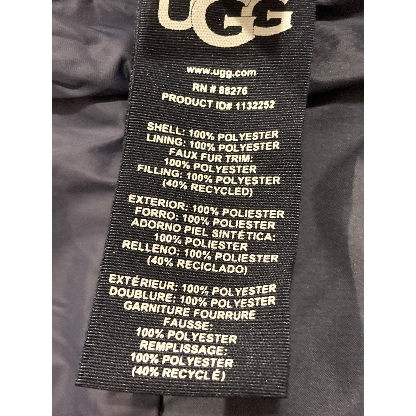 Ugg Ugg Australia Men’s Zoltan Sherpa Puffer Vest Sz Sm Das Gray Size US S / EU 44-46 / 1 - 9 Thumbnail