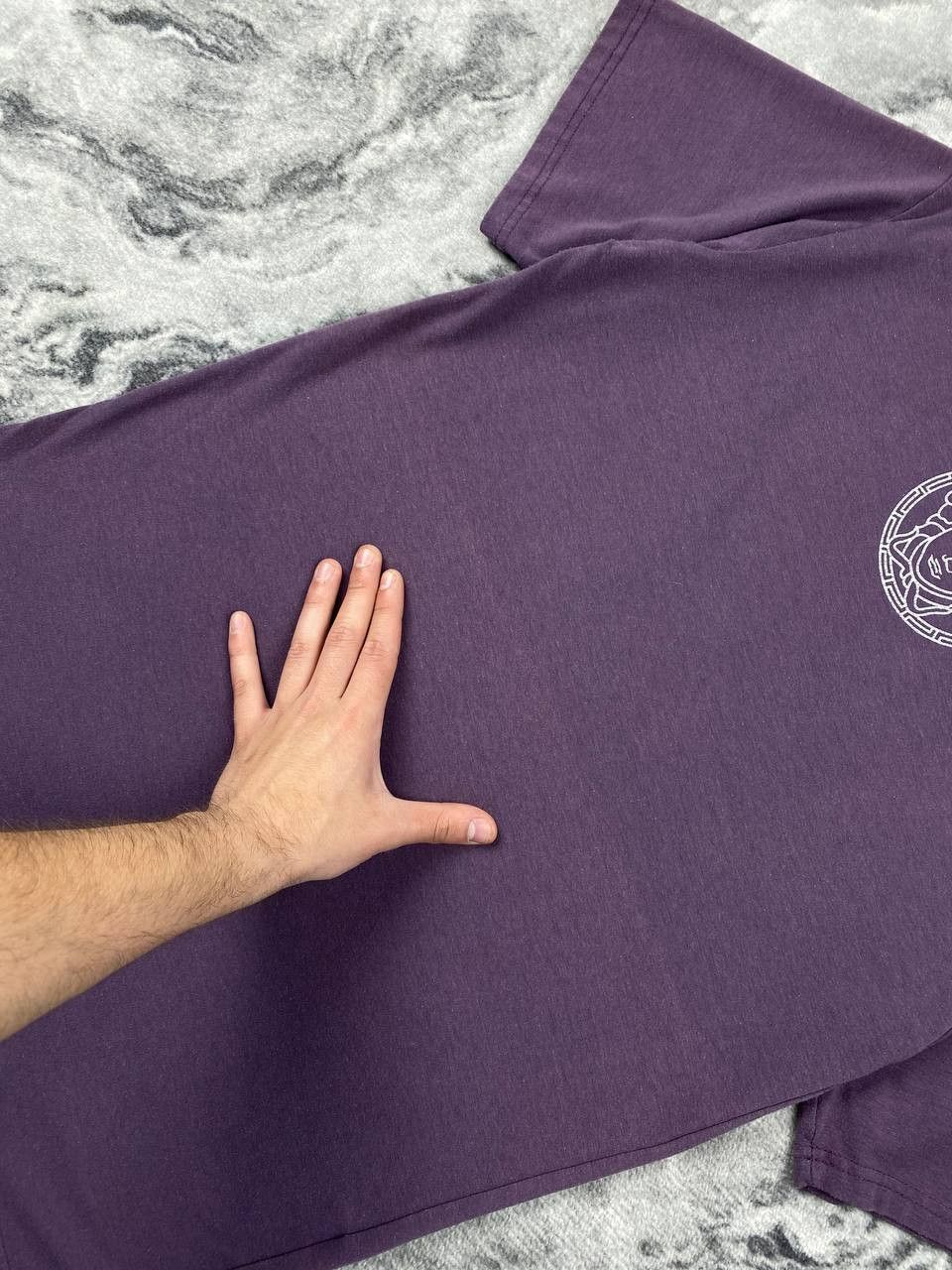 Versace Vintage Versace Home 90s Medusa T-Shirt Men Size XL Purple Size US XL / EU 56 / 4 - 13 Thumbnail