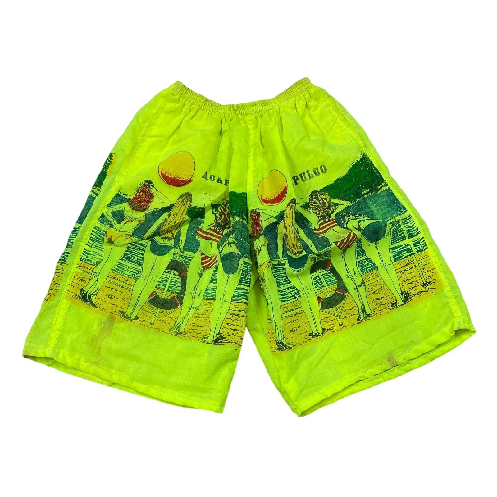 Vintage Vintage Acapulco Beach Cloth 9" Shorts Men's M Retro Casual Size US 36 / EU 52 - 1 Thumbnail