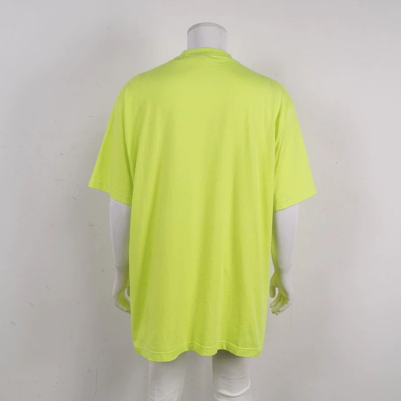 Balenciaga Balenciaga Cotton Letter Logo Crewneck T-Shirt M Size Size US M / EU 48-50 / 2 - 2 Thumbnail