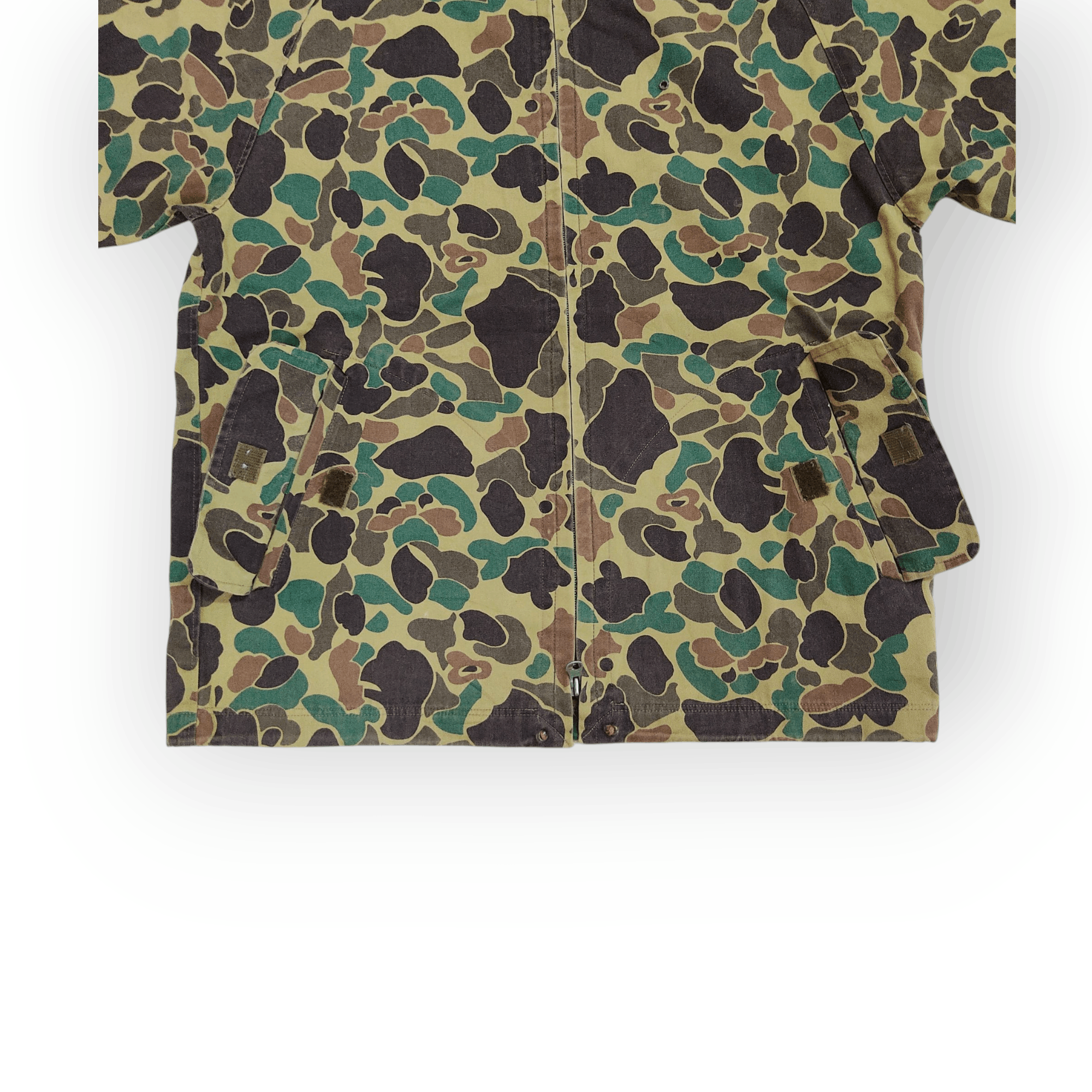 Japanese Brand Vintage Japanese Camo Hunting Hooded Jacket Size US M / EU 48-50 / 2 - 12 Thumbnail