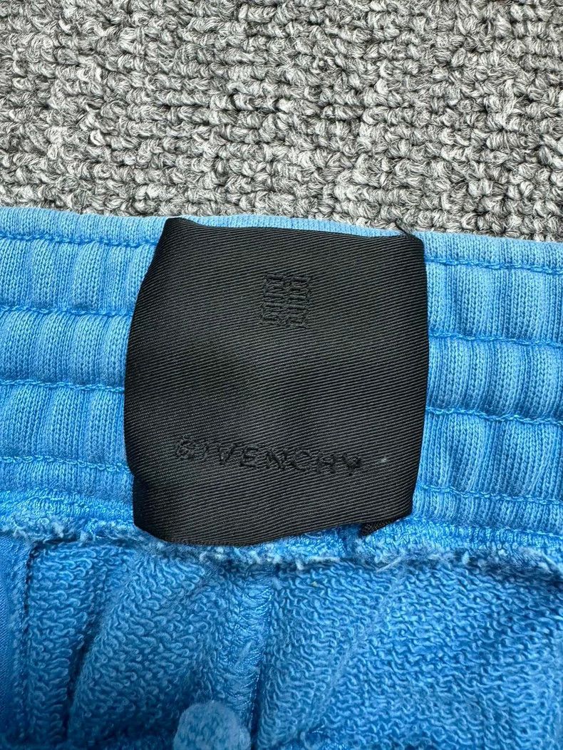 Givenchy Givenchy SizeS Blue Printed Death Logo Letter Lace-Up Short Size US 31 - 4 Thumbnail