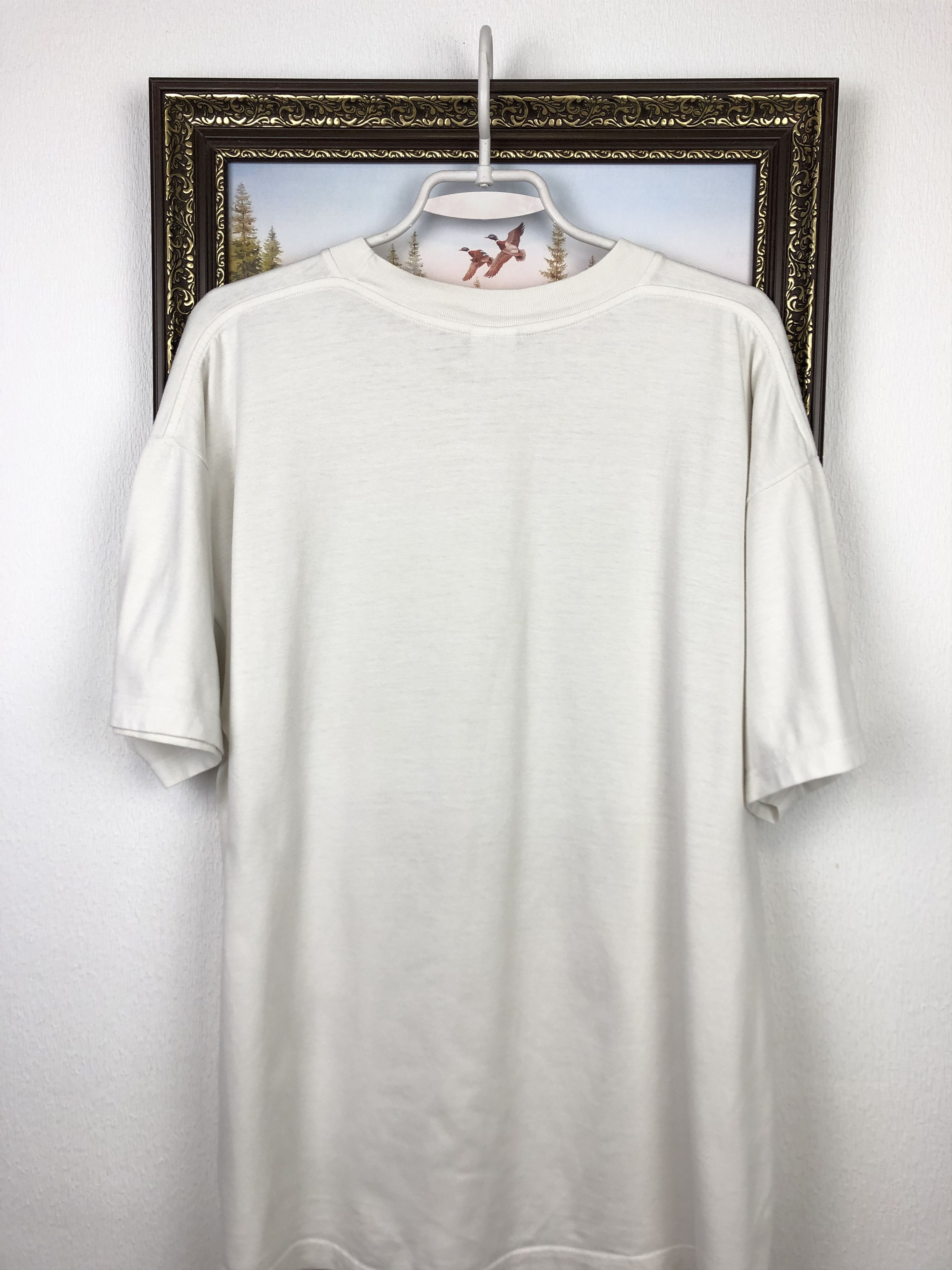 Nike Vintage Nike Just Do It Big Logo Over Print Shirt Tee Size US L / EU 52-54 / 3 - 10 Thumbnail