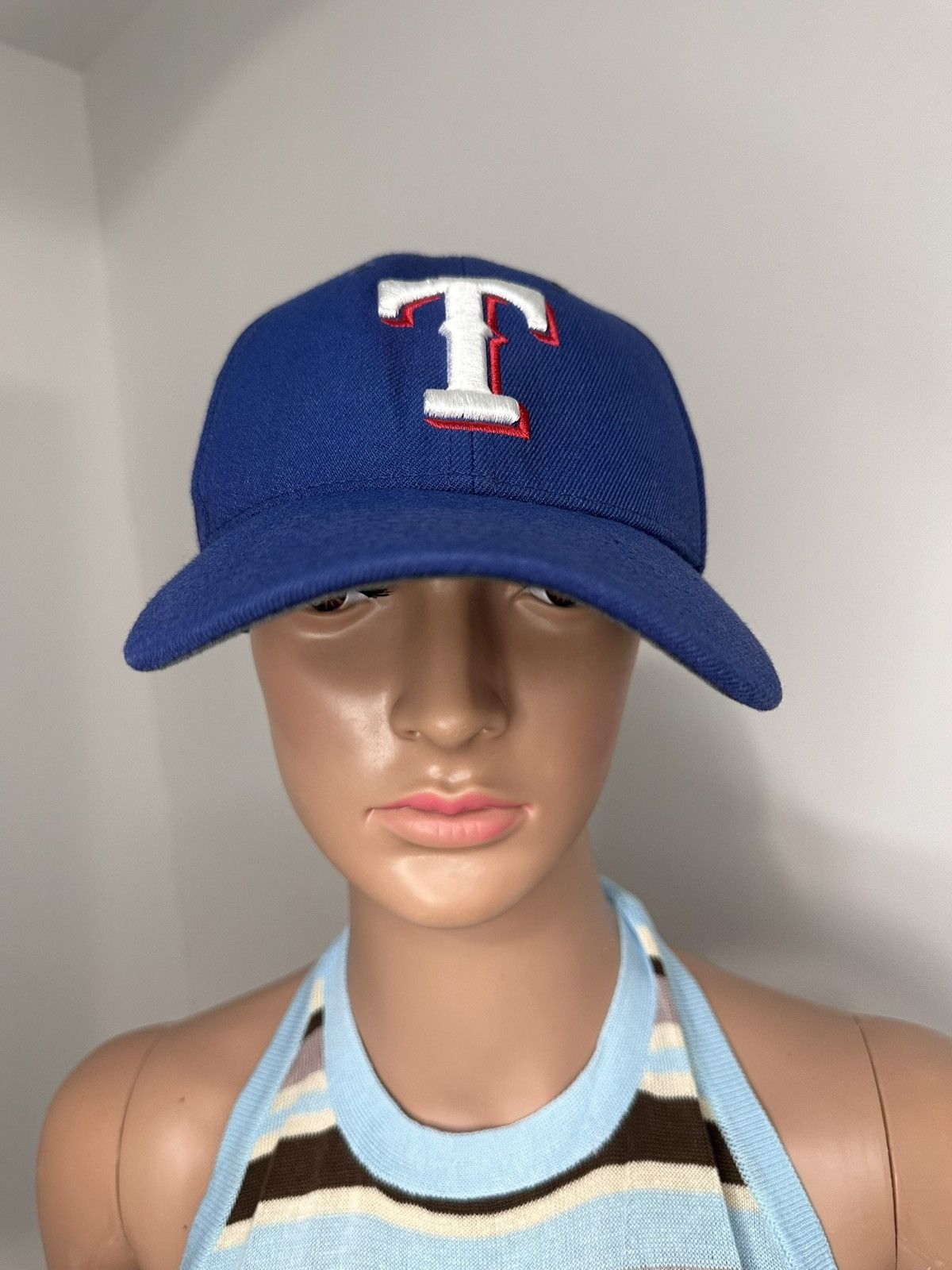 Nike Texas Rangers Cap Strap Back MLB Baseball Logo Nike Legacy91 Size ONE SIZE - 1 Thumbnail
