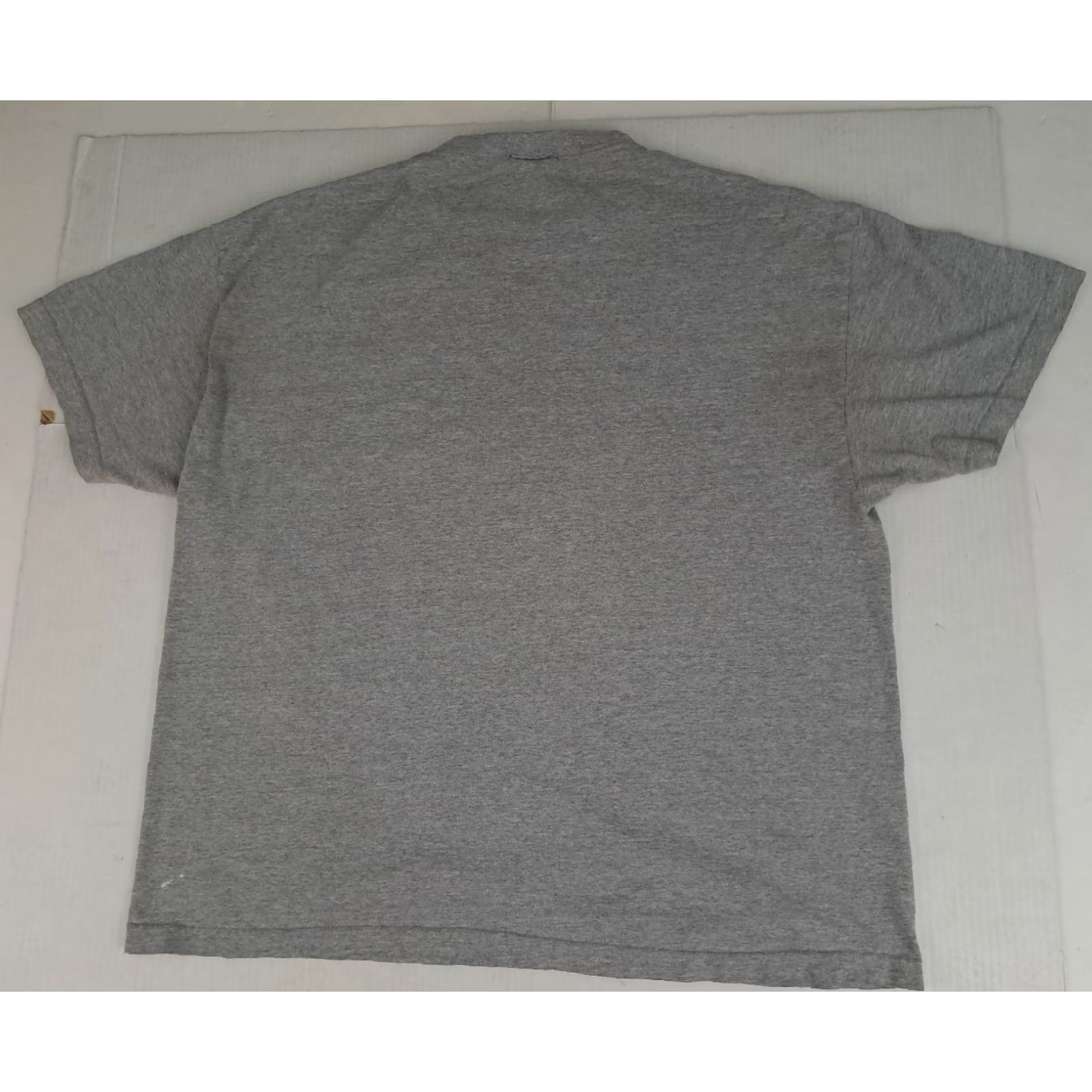 Vintage VINTAGE Michigan Football Ann Arbor Mi. Grey 2XL Champs Shirt Mens 90s Wolverine Canvas Cotton Crew Neck Short Sleeve Size US XXL / EU 58 / 5 - 5 Thumbnail