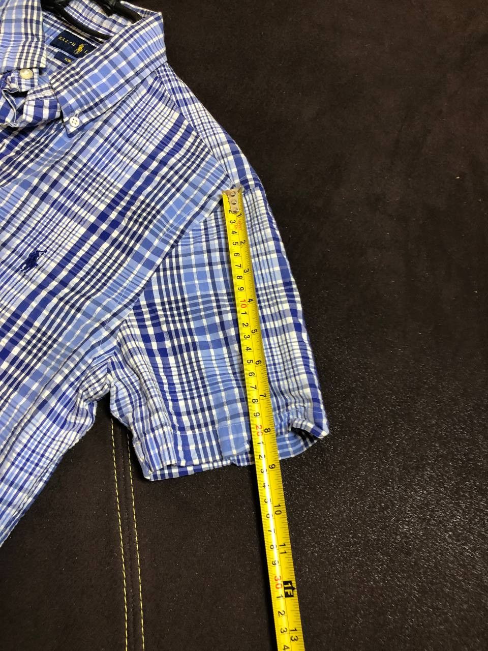 Polo Ralph Lauren Ralph Lauren Blue Check Shirt, Cotton Button-down shirt Size US S / EU 44-46 / 1 - 7 Thumbnail