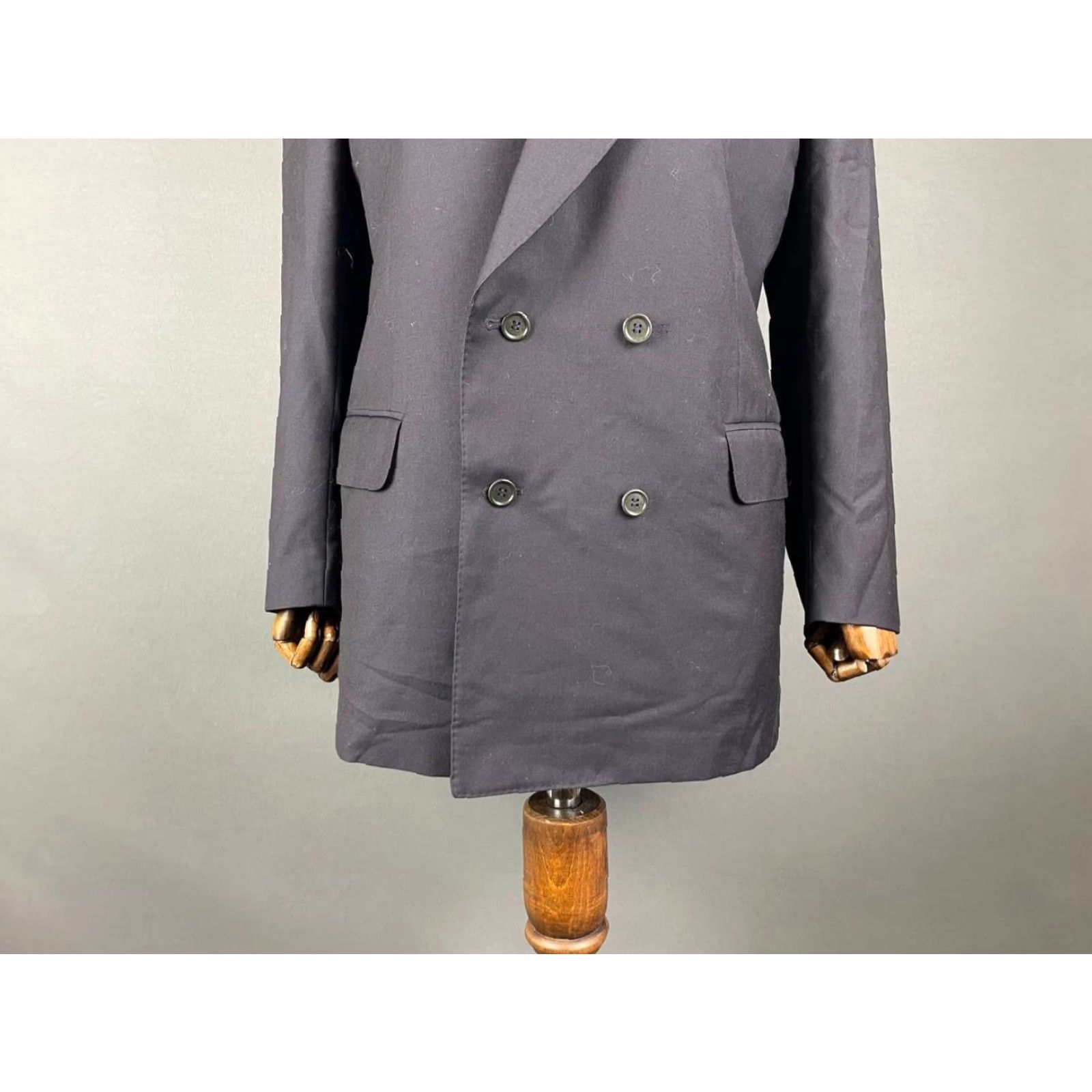 Lanvin Lanvin Paris Blazer Coat Blazer Mens Black Long Sleeve Button Size 40 Size US L / EU 52-54 / 3 - 6 Thumbnail