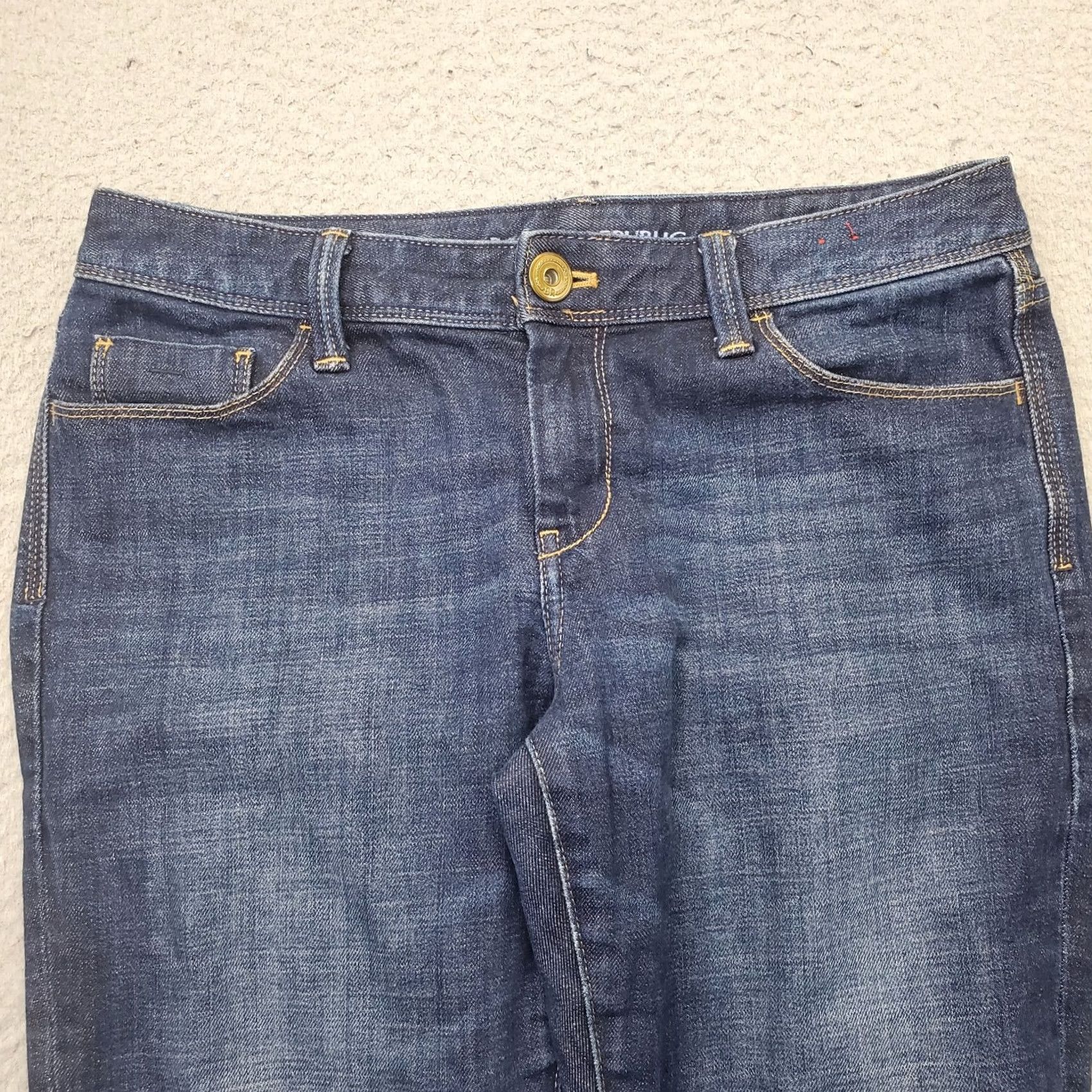 Banana Republic Banana Republic Jeans Womens 27P Blue Denim Skinny Leg 5-Pocket Regular Fit 32.5" Outseam Inseam 24.75" Vintage? No Size 27" / US 4 / IT 40 - 7 Thumbnail