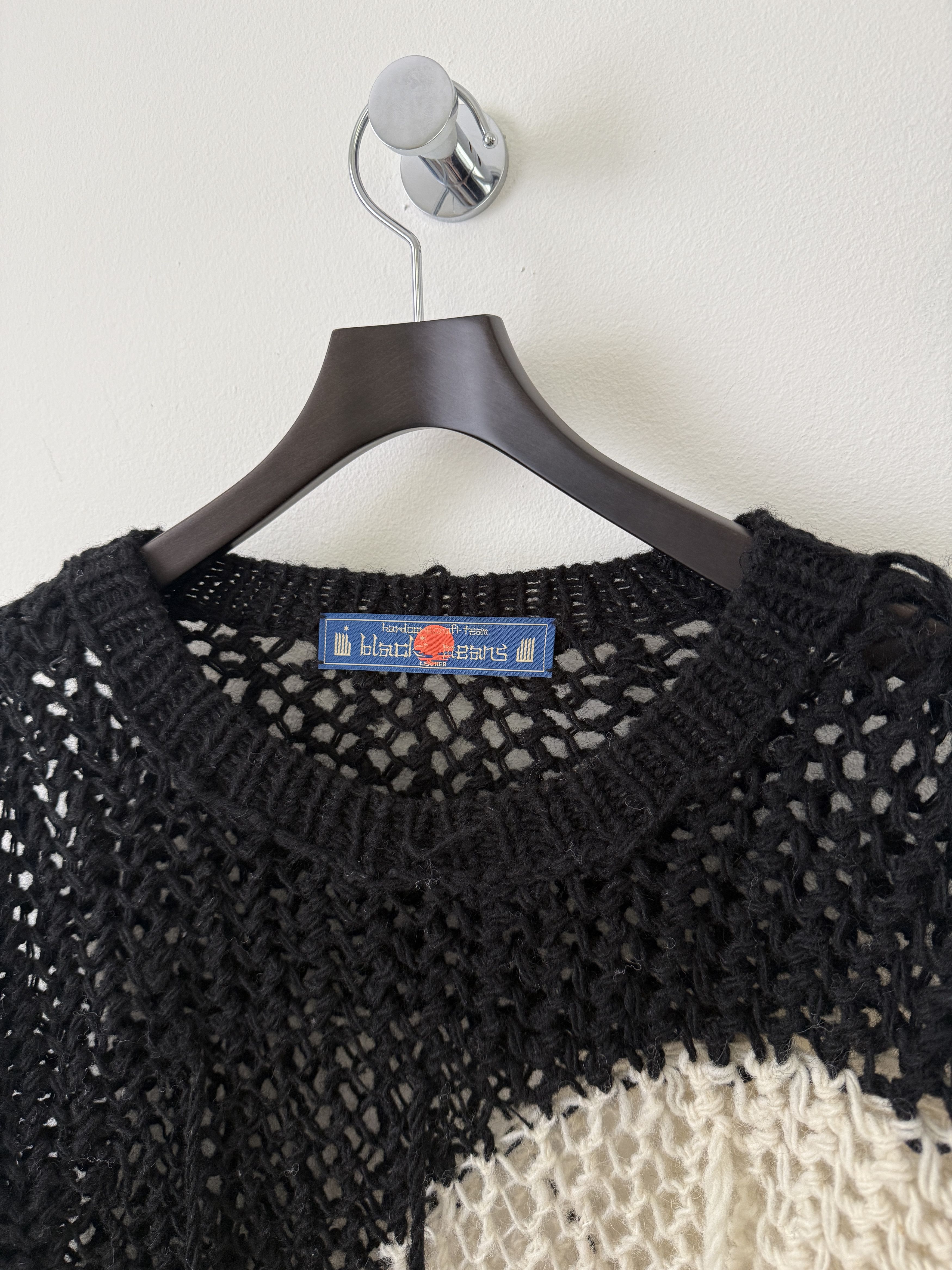 Blackmeans Ono Yukinori Distressed Knitted Sweater Size US M / EU 48-50 / 2 - 10 Thumbnail