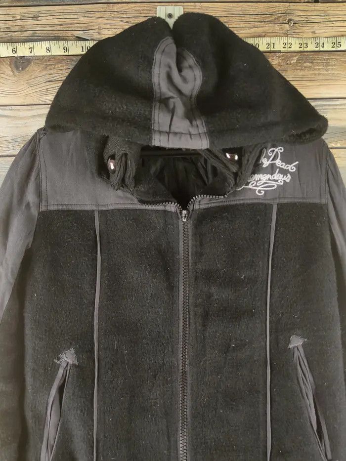 Vintage DL Mazaria Skull Black Hoodie Sweater Jacket #S2907 Size US S / EU 44-46 / 1 - 16 Thumbnail
