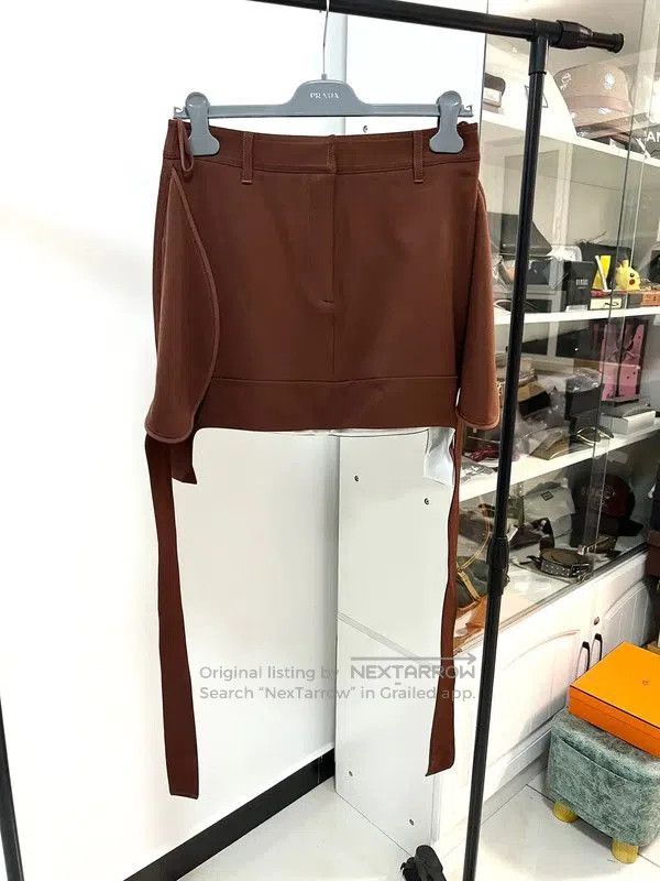 Burberry Burberry Summer Brown Wool Skirt. Size 23" - 1 Thumbnail