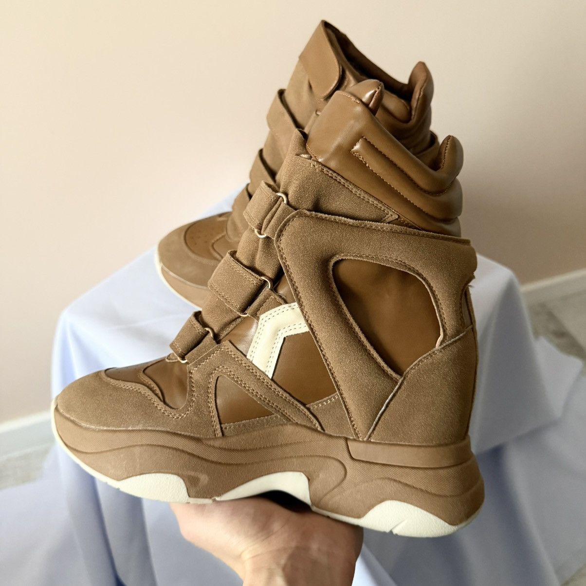 Isabel Marant Unbranded Like Isabel Marant Bekett Wedge Sneakers Shoes Size US 10 / IT 40 - 6 Thumbnail