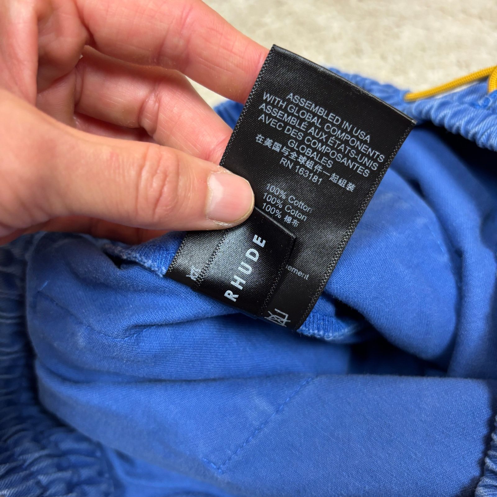 Rhude Rhude Flight Pants SS22 Colorblock Sweatpants Men's 2XL Size US 32 / EU 48 - 11 Thumbnail
